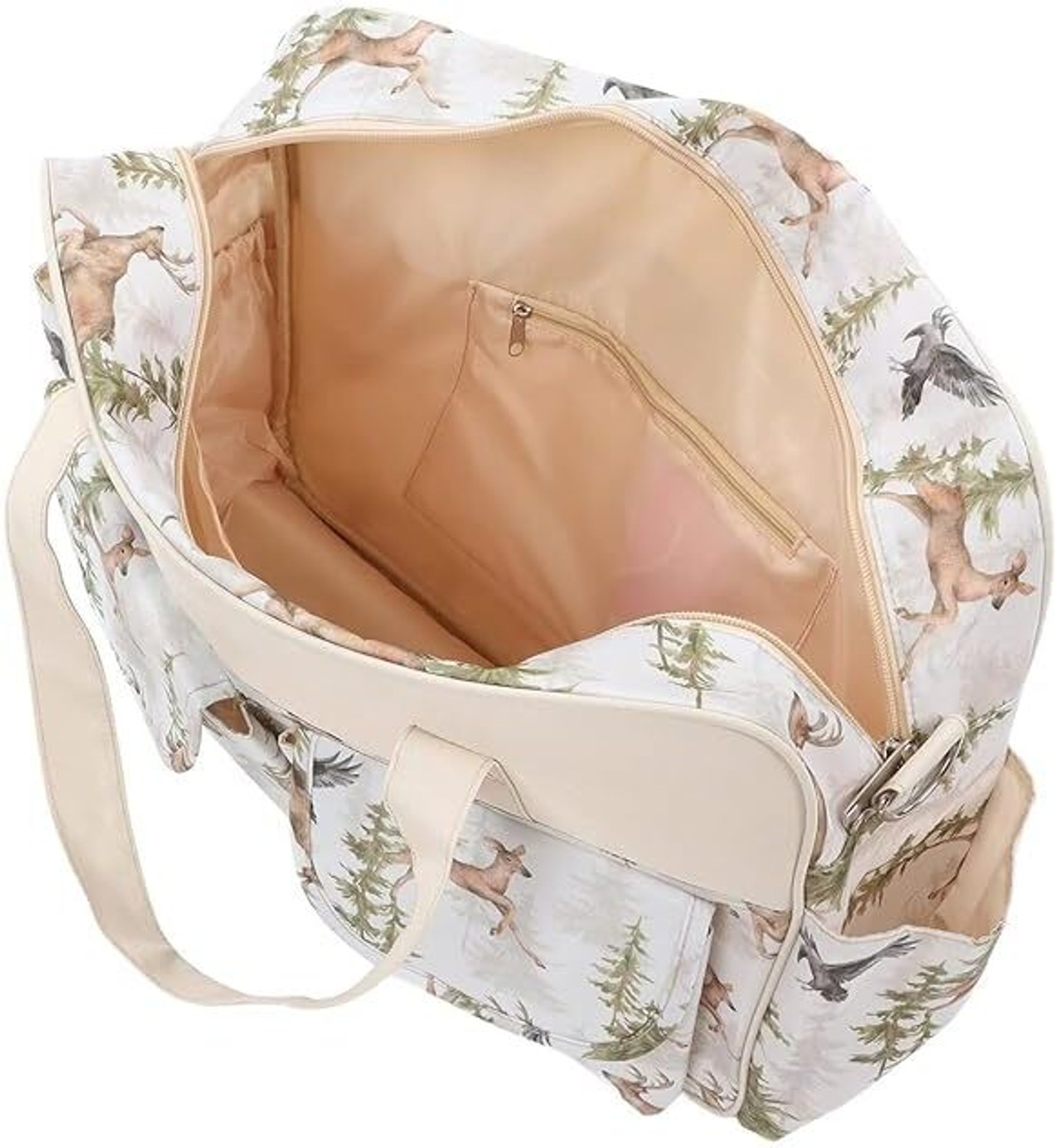 Image of Smilebaby Diaper Bag Multifunctional Maternity Bag Stylish Baby Travel Bag | Mamas Bags modern parenthood