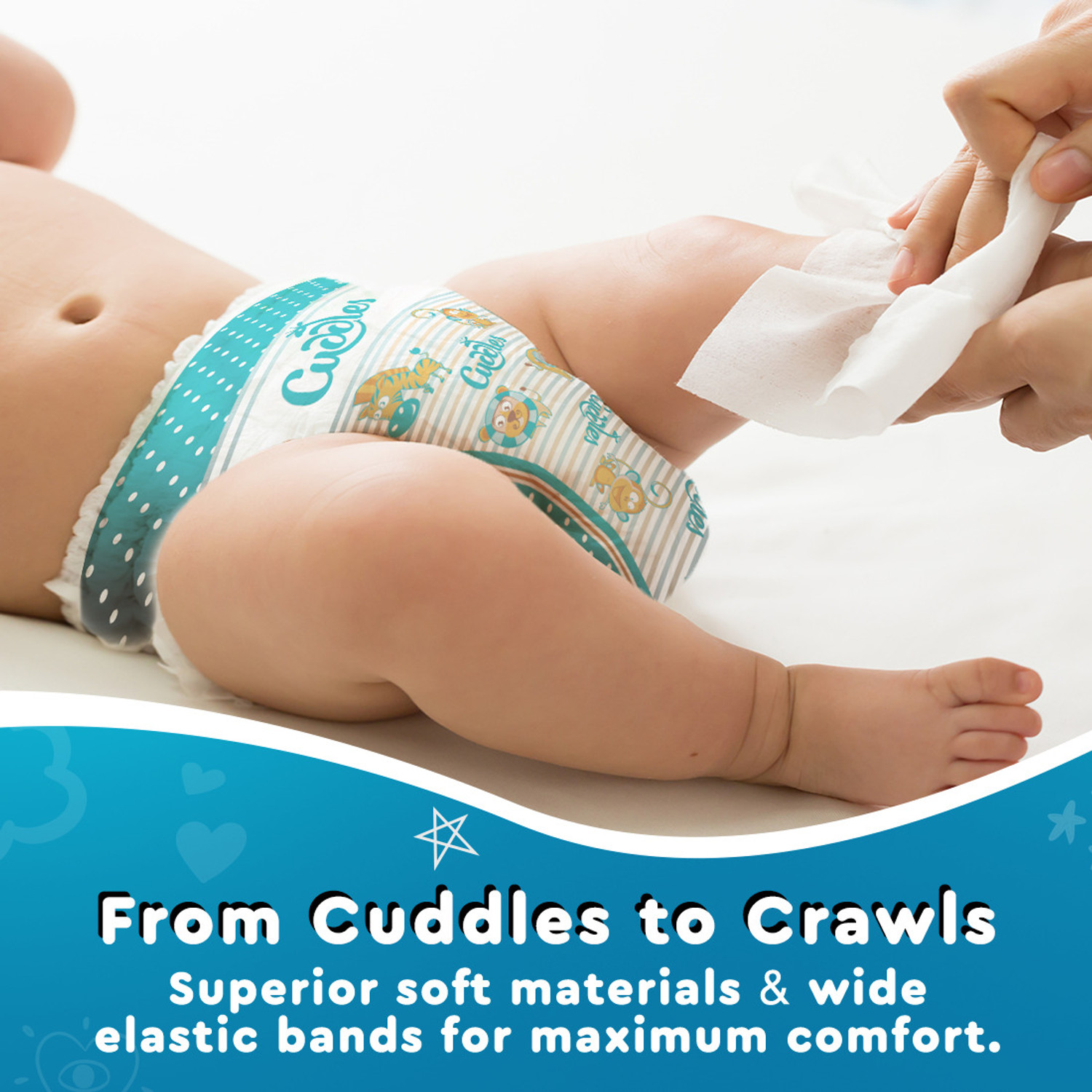 Image of Cuddles - Super Pants Super Saver Pack Pant Style Diaper - XXL
