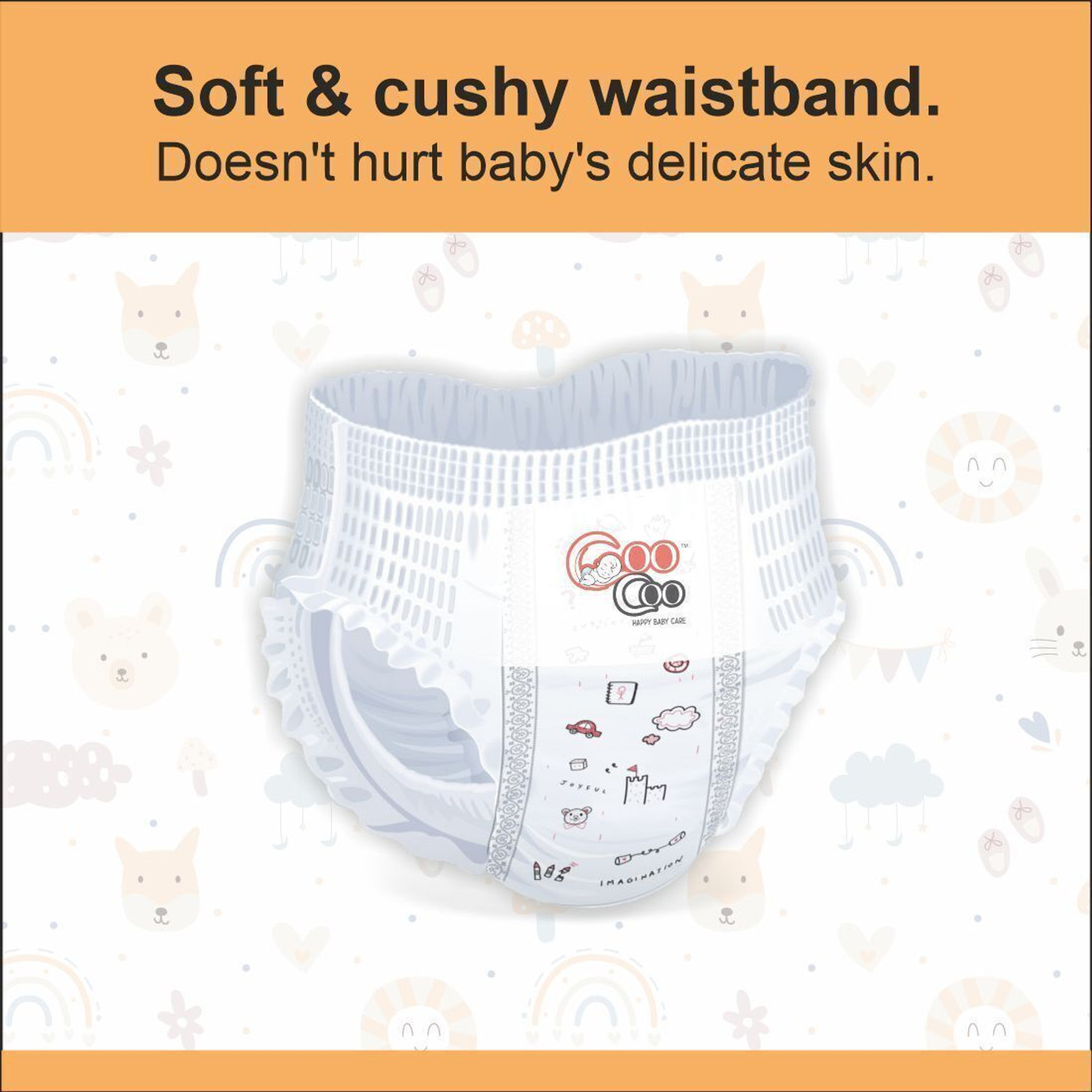 Image of Coo Coo Extra Dry Baby Pullup Diaper Pant Size S-Small-S (252) Count upto 4-8 kg Pant Diapers - S