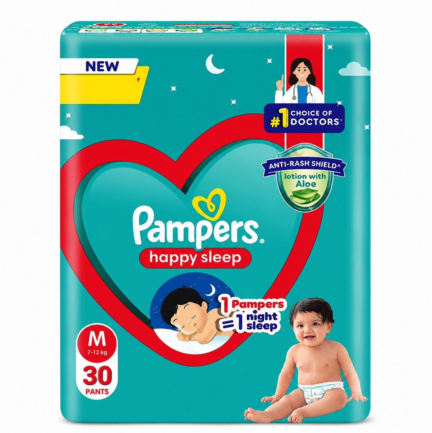 Image of Pampers Pampers Active Baby Diapers Pant Diapers - M
