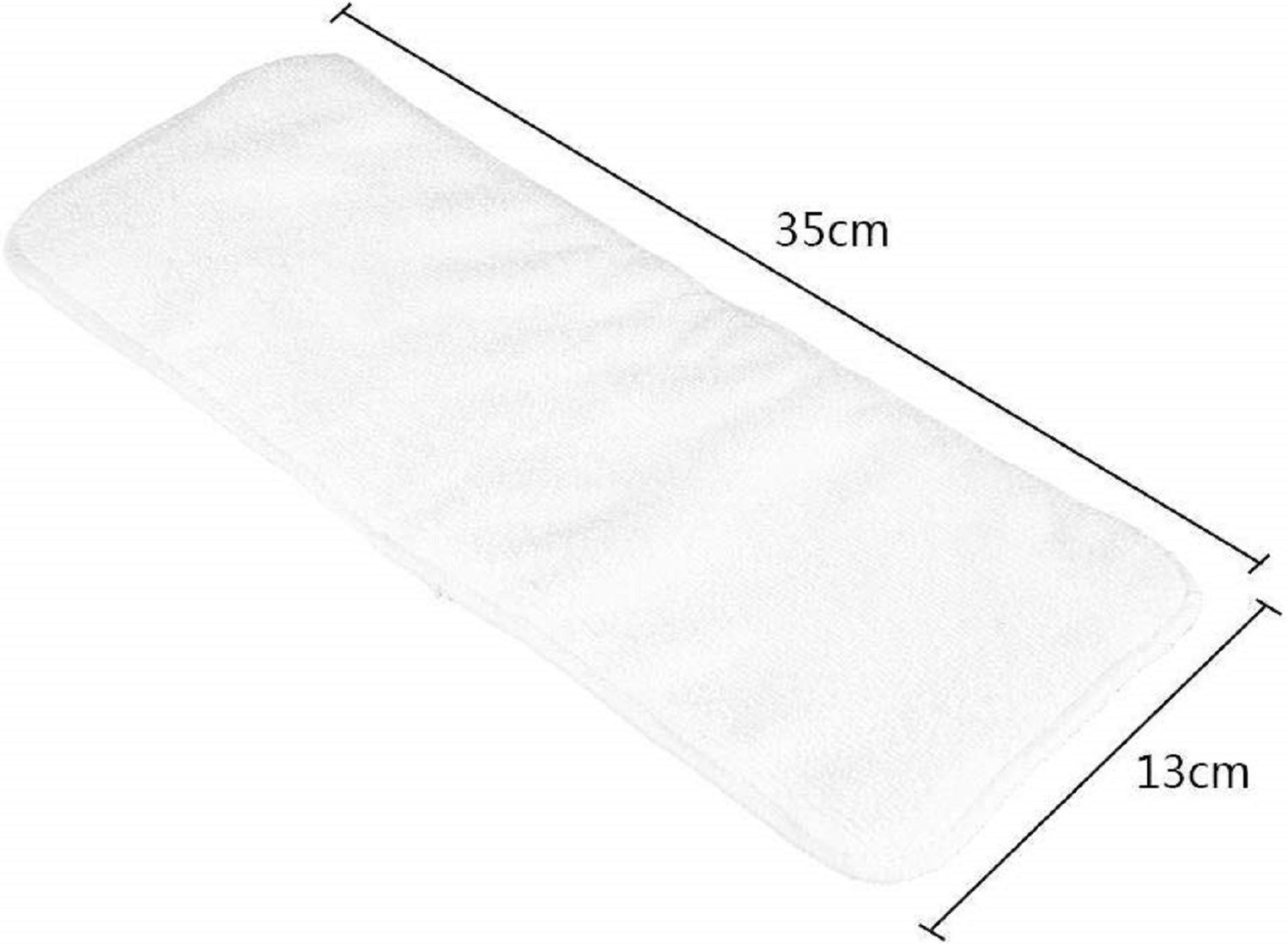 Image of TINNY TOTS Premium Quality 5 Layers Cotton Microfiber Bamboo White Insert Liner Reusable Washable Cotton Diaper Nappy Inserts for Baby Cloth Diapers, 5 Layer White Inserts Liners Natures Cloth Diaper Liner For Toddlers /Infants /New Borns(0-24 Months, 3-17KGS,PACK OF 5) Pant Diapers - L