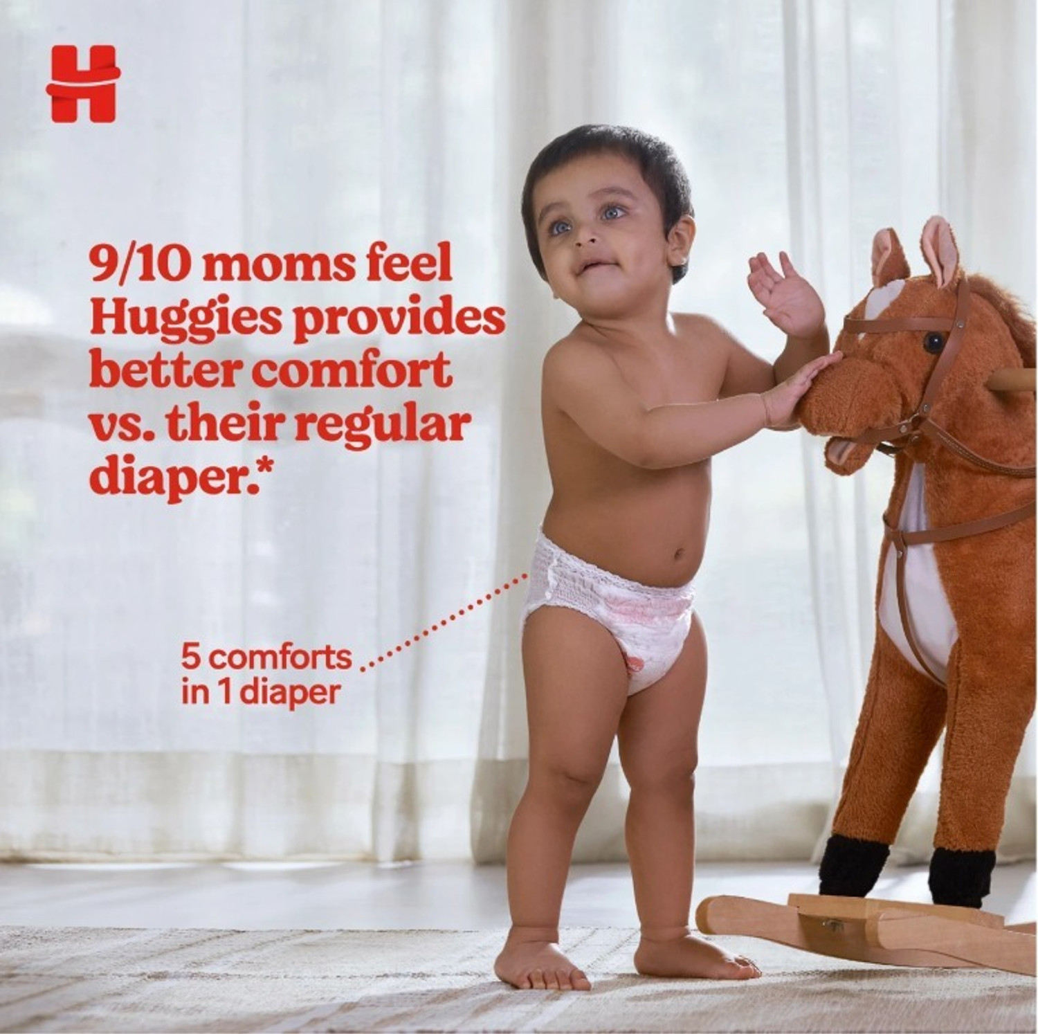 Image of Huggies Complete Comfort Wonder Pants Triple Extra Large - XXXL ( 48 pieces) Pant Diapers - XXXL