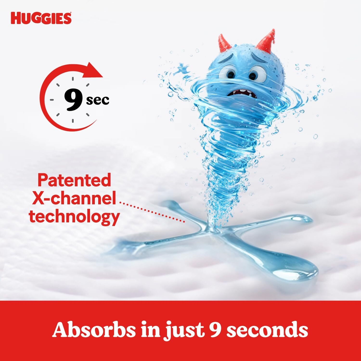 Image of Huggies Complete Comfort Wonder Pants Style Baby Diapers Newborn Size (NB) Pant Diapers - New Born