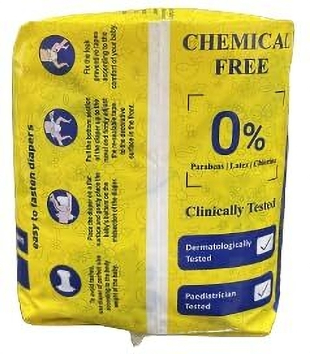 Image of ProfiKID Baby Diaper Pants Extra Small Adjustable Fit With Chemical Free Pant Diapers - XS