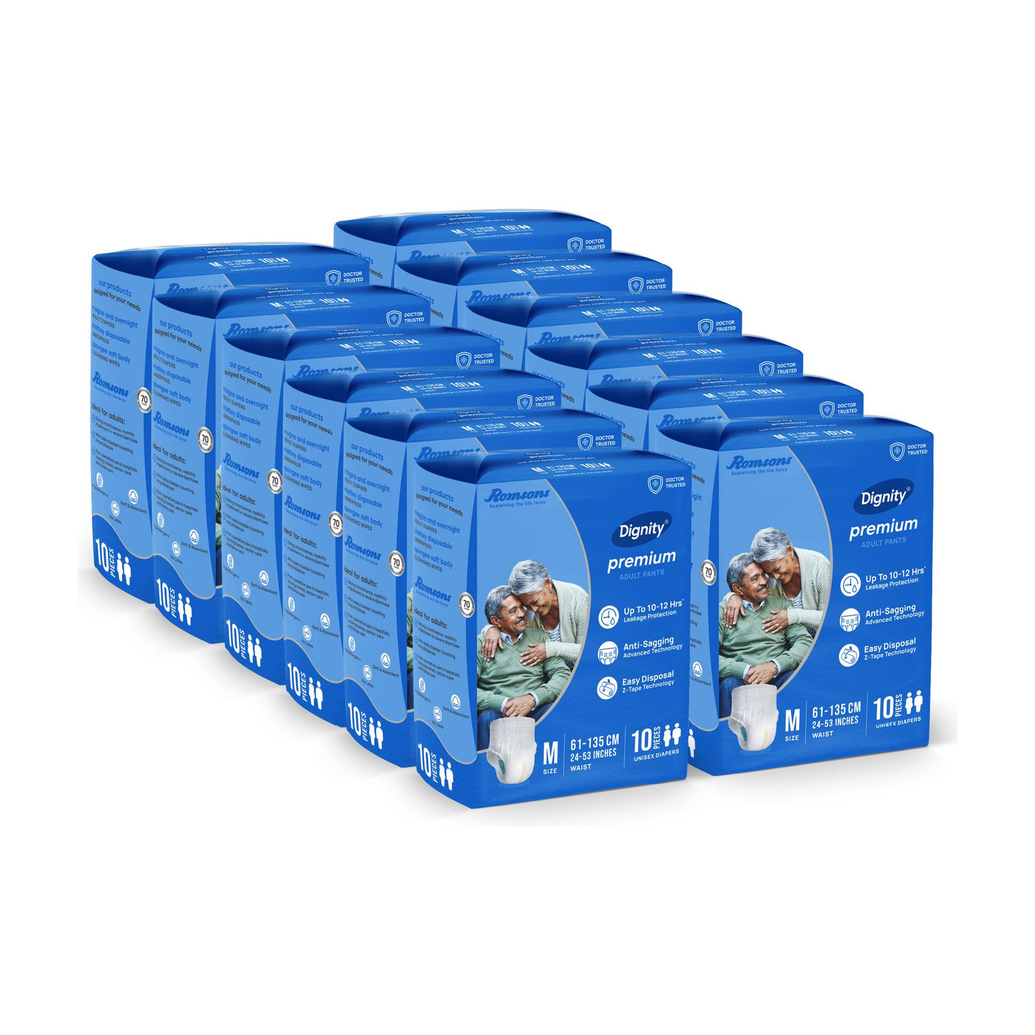Image of DIGNITY Premium Pant Style Adult Diapers - M