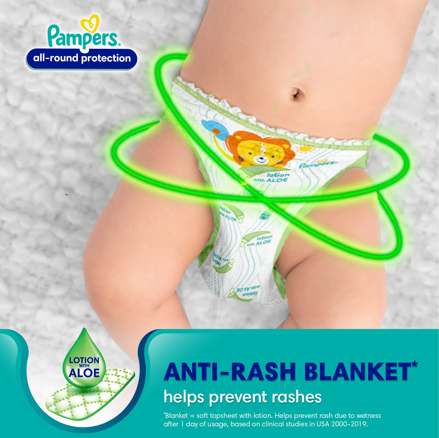 Image of Pampers Diaper Pants - M