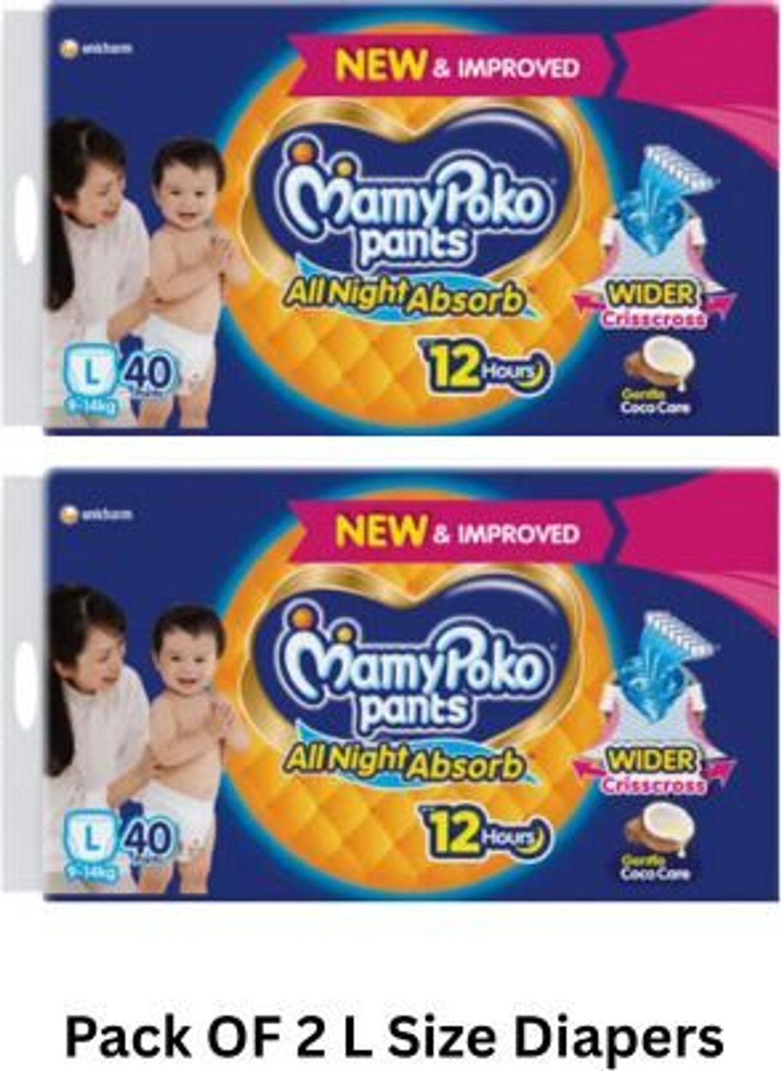 MamyPoko Standard Pants Large - L (88 Count)