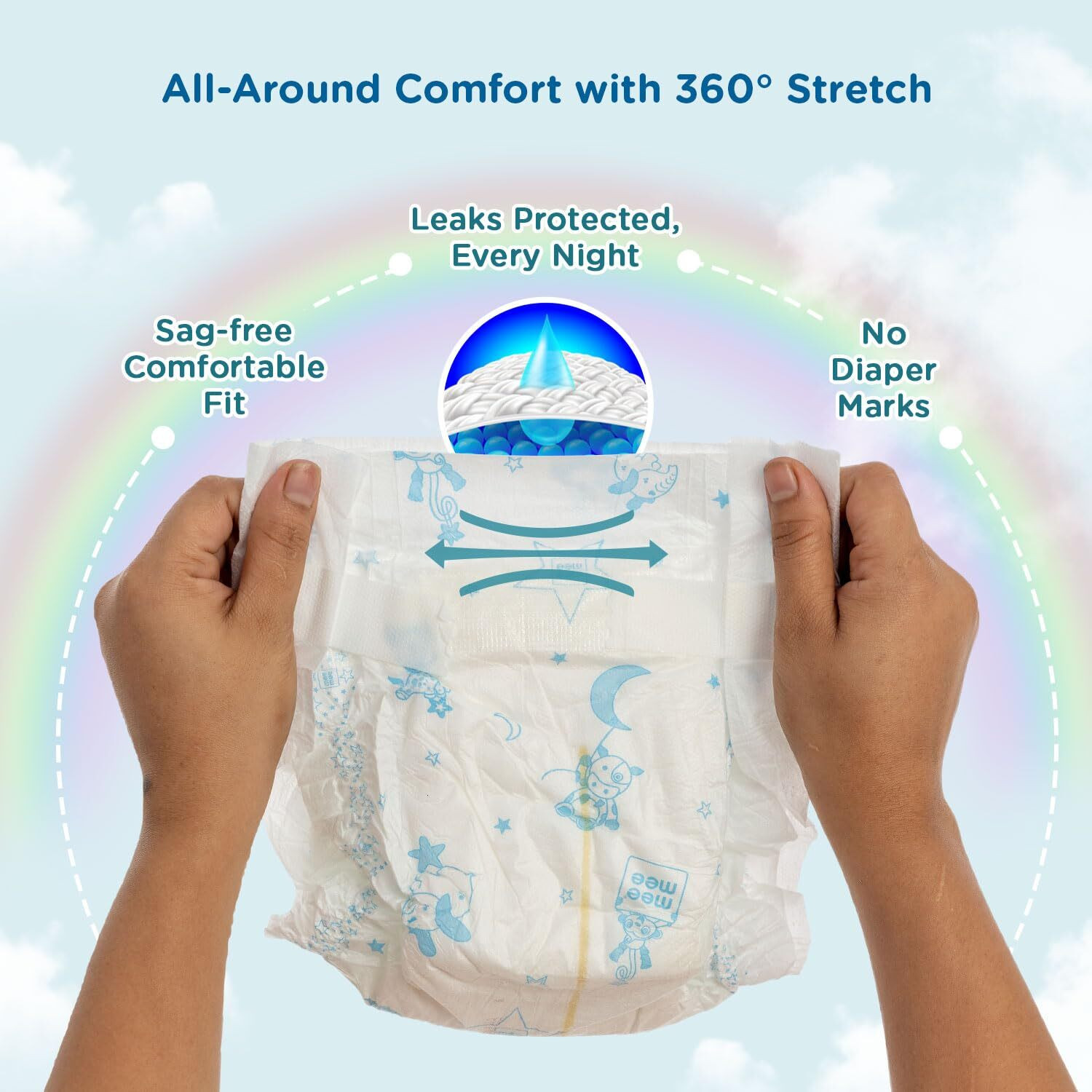 Image of MeeMee Diaper Tape Diapers - New Born