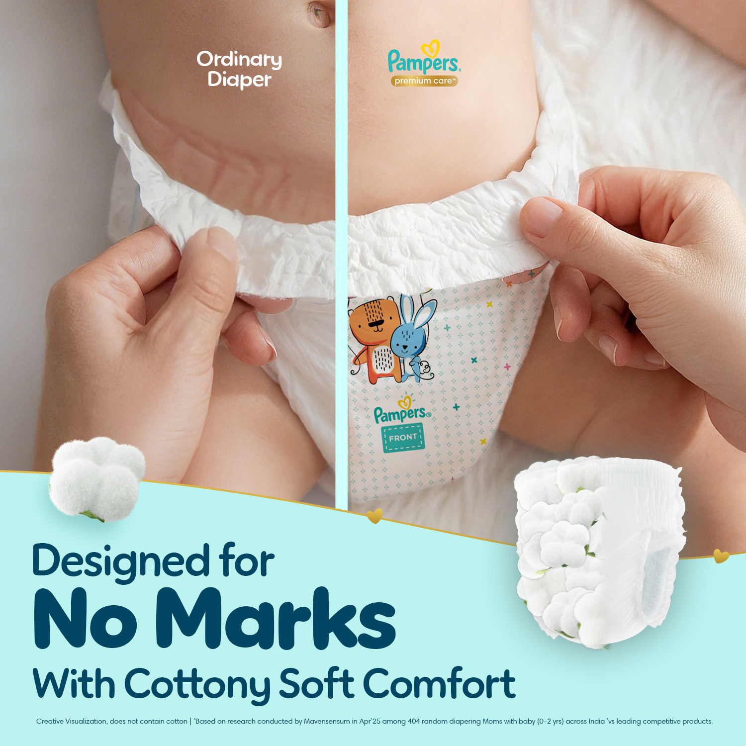Image of Pampers Premium Care Pant Diapers - M