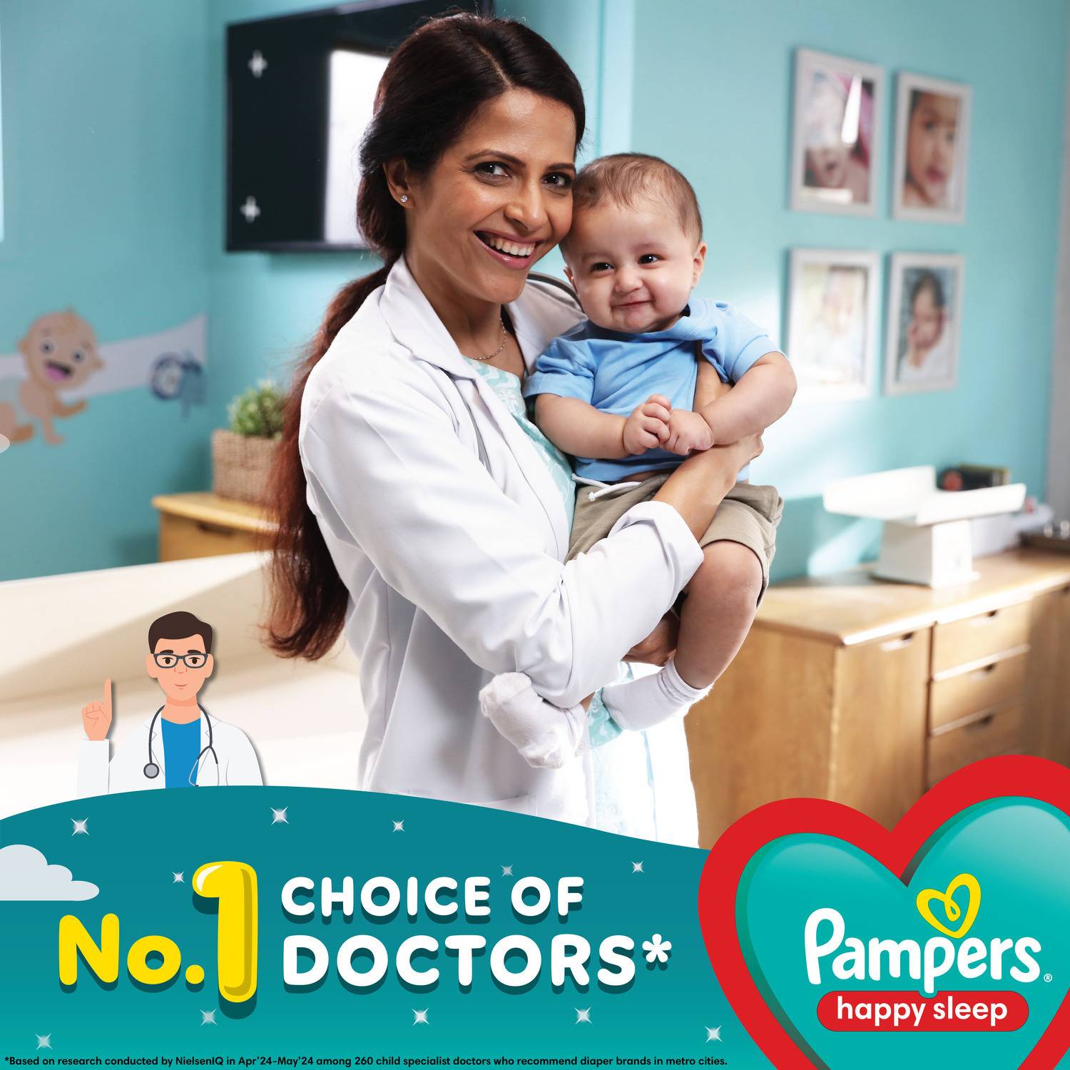 Pampers Anti Rash Lotion with Aloe Vera Diaper Pants - Large Size - Image 3