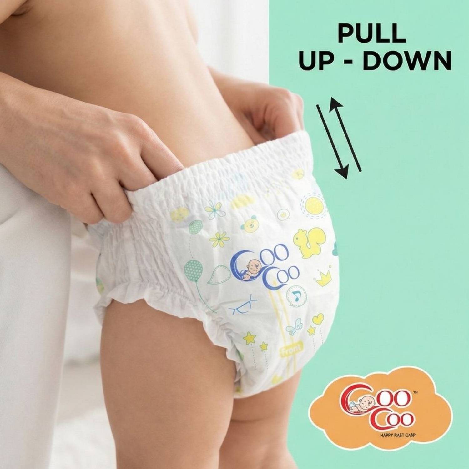 Coo Soft Baby Diaper Pants - S, 196 Pieces - Image 5