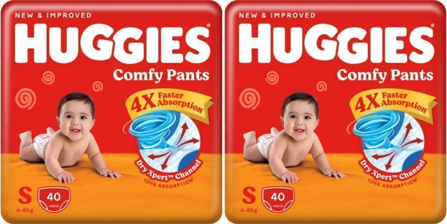 Image of Huggies Complete Comfort Wonder Pants, India's Fastest Absorbing Diaper | - S