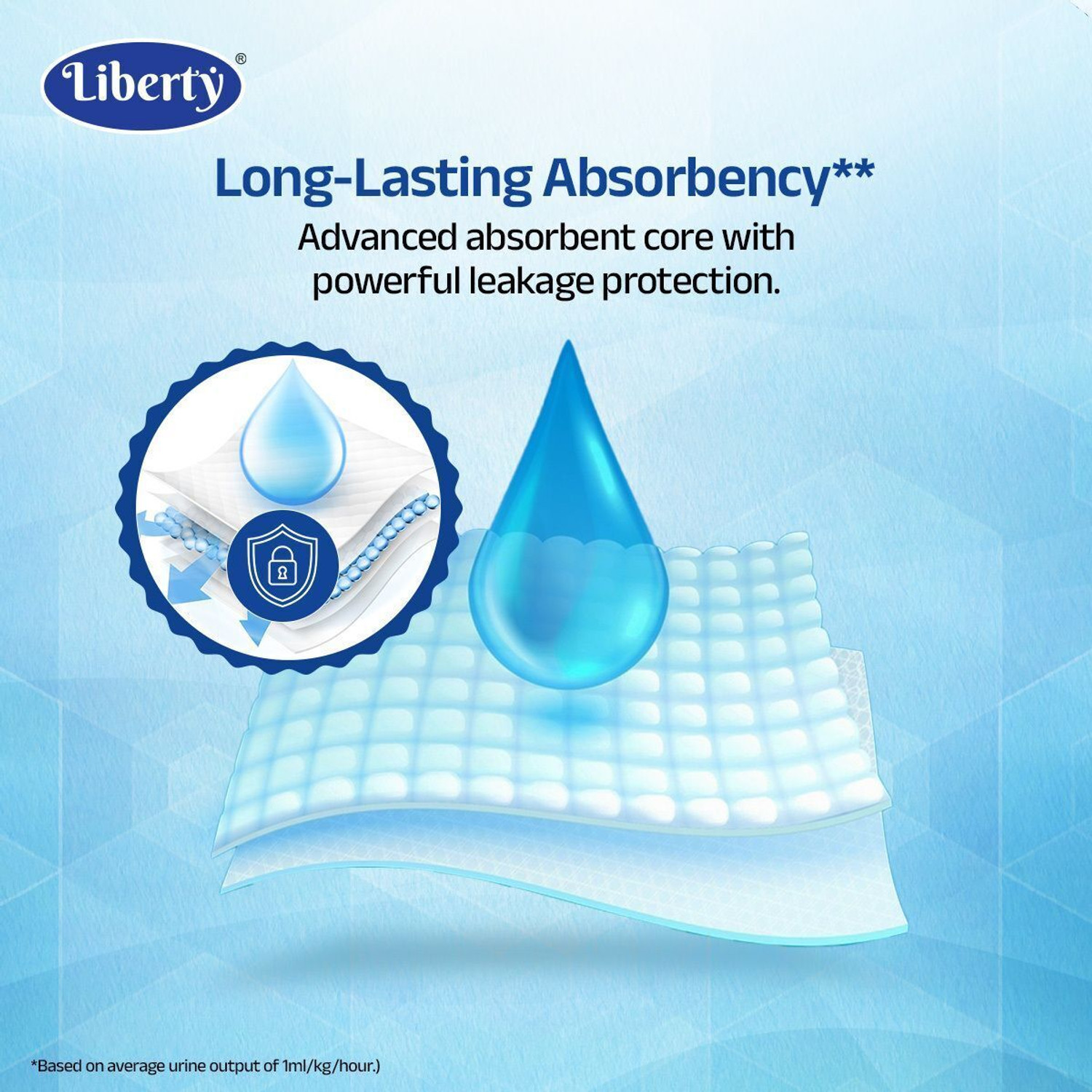 Image of Liberty Eco Pants Unisex, Waist Size (75-140 cm | 30-55 Inches) (Pack of 3) Adult Diapers - L