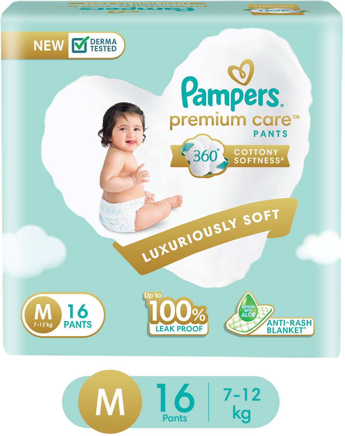 Pampers Premium Care Pant Diapers - M
