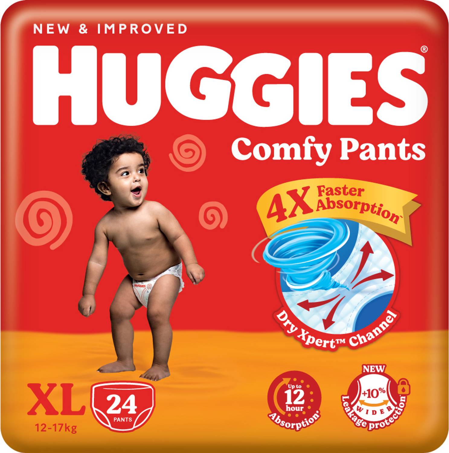 Huggies Comfy Baby Pant Diapers - XL