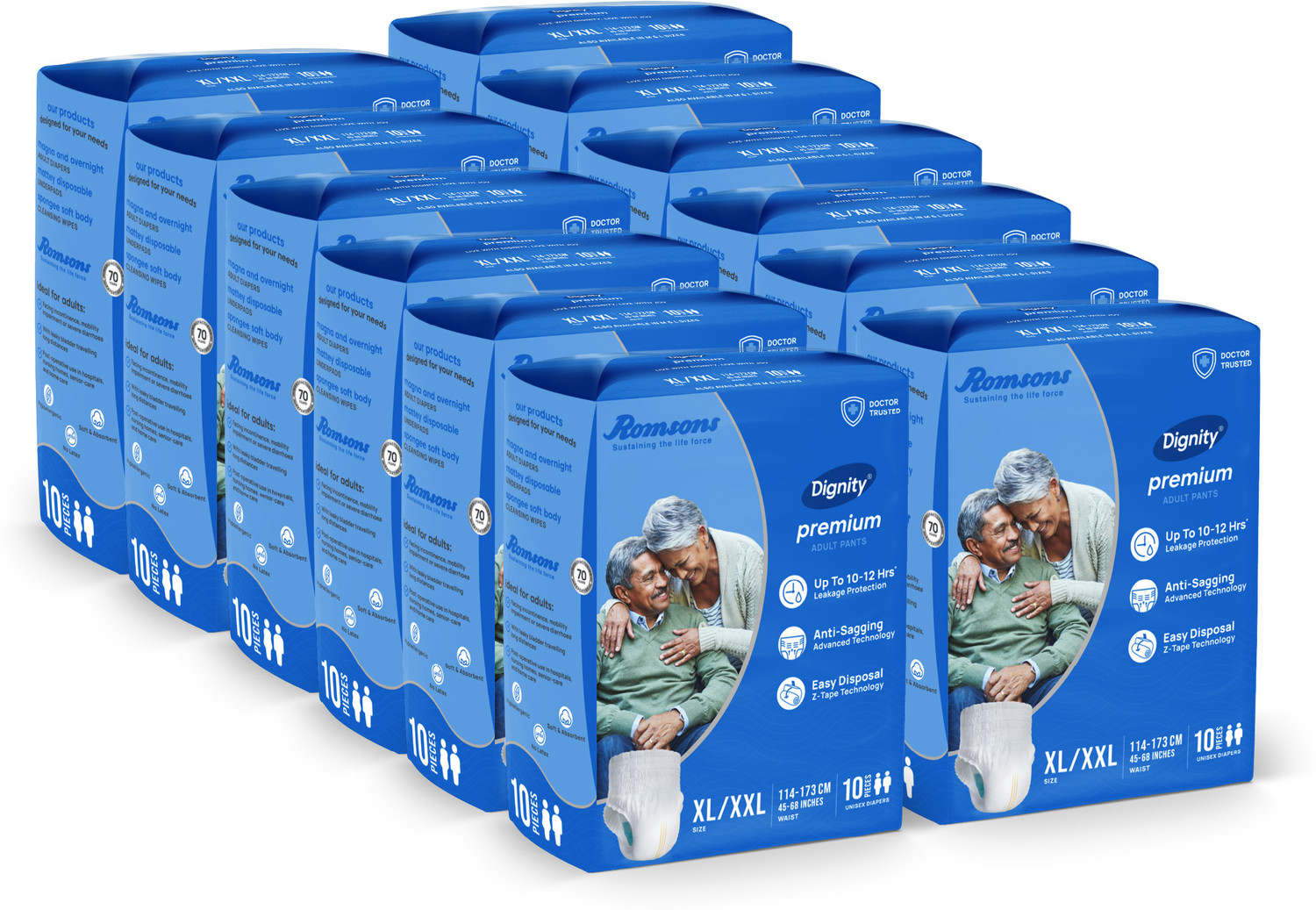 Image of DIGNITY Premium Pant Style Adult Diapers - XL - XXL