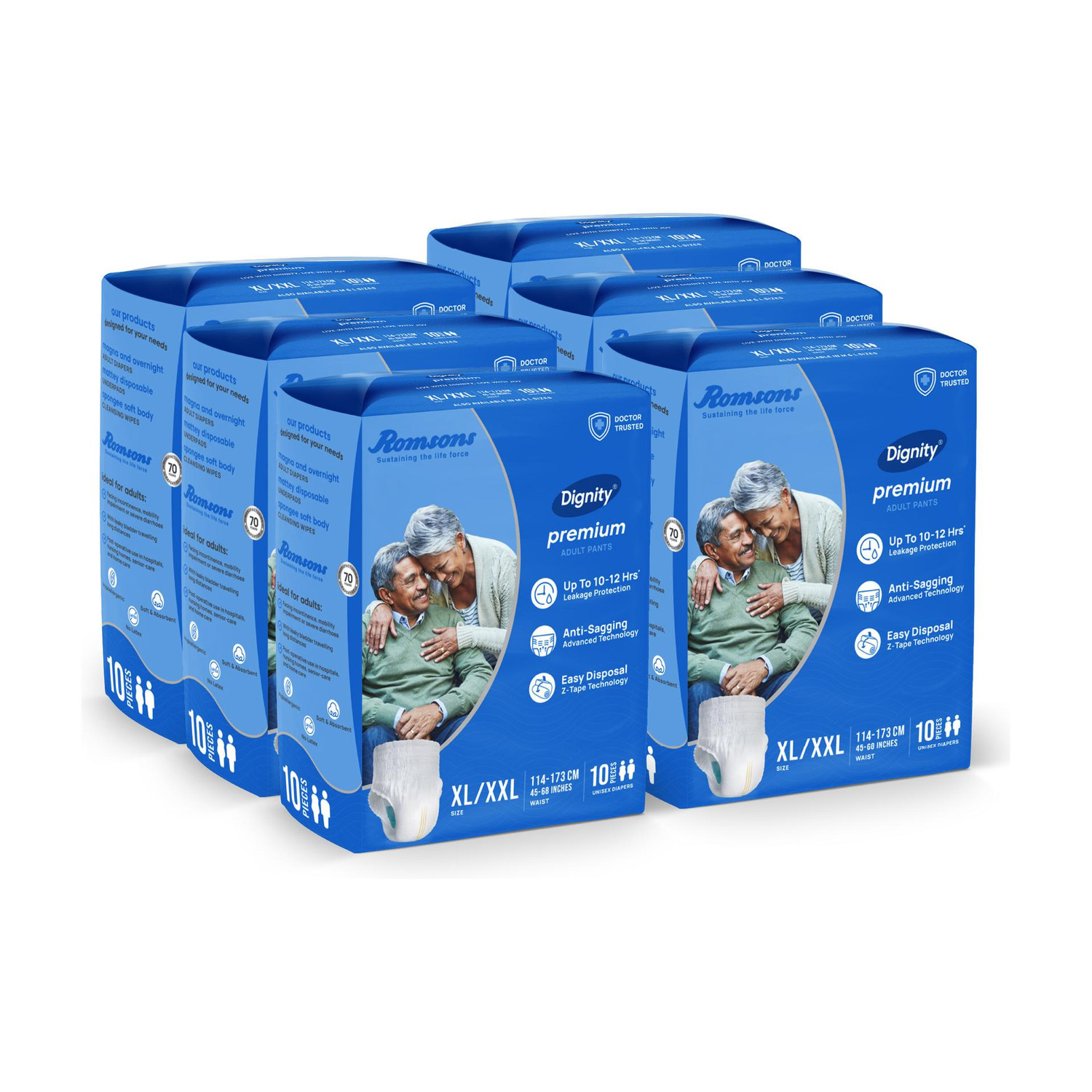 Image of DIGNITY Premium Pant Style Adult Diapers - XL - XXL