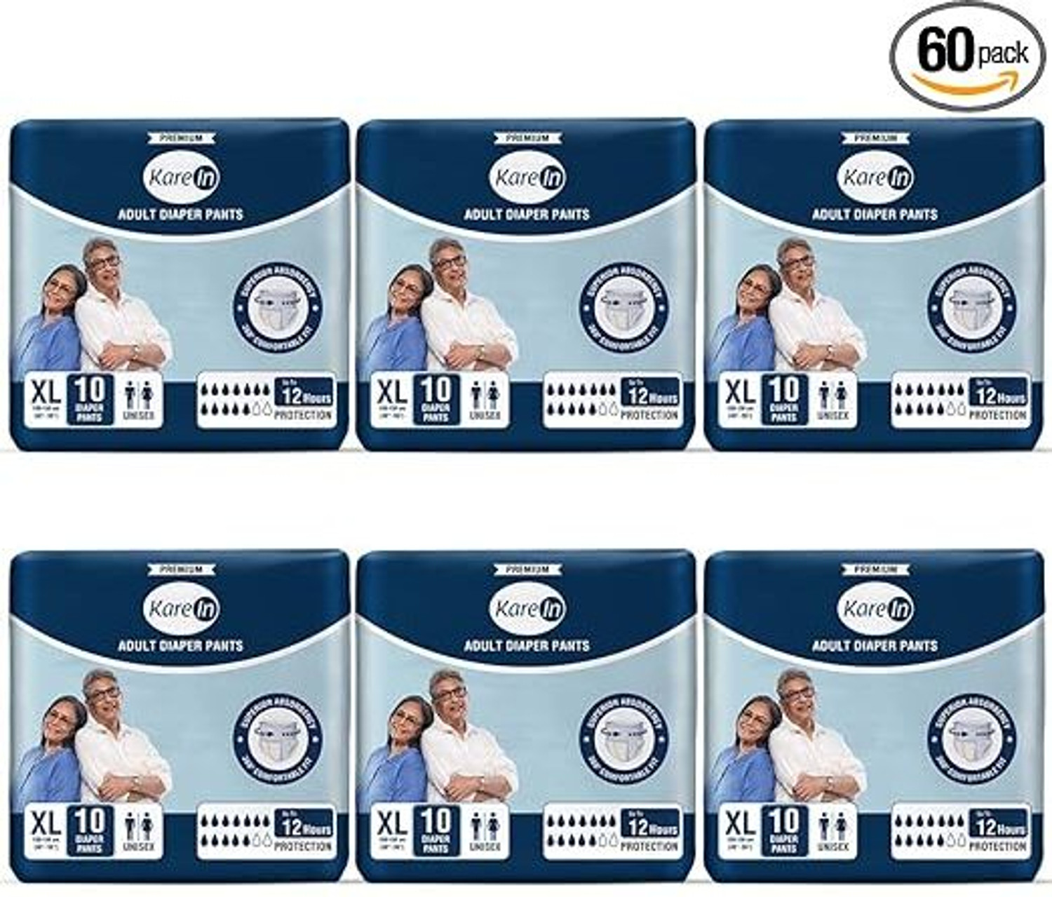 Image of KareIn Premium Pant Style Adult Diapers - XL