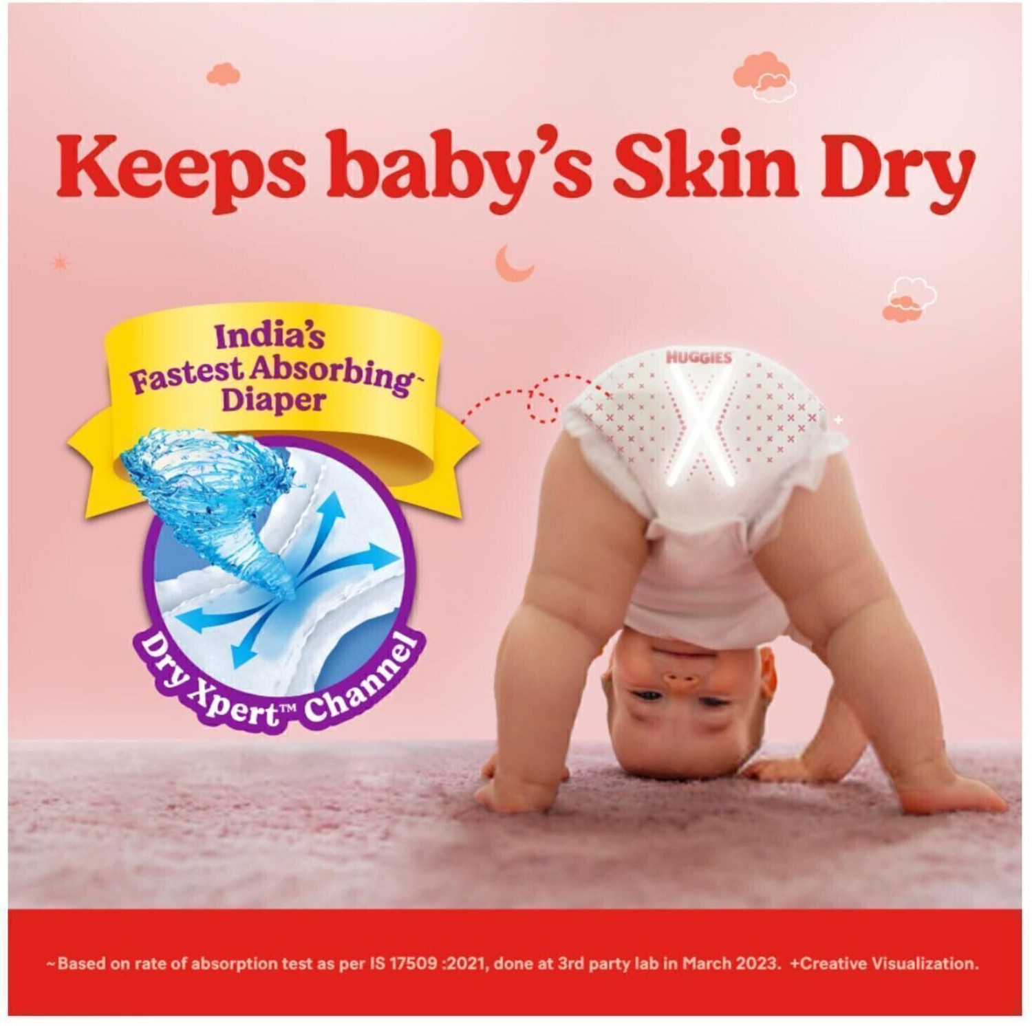 Image of Huggies Pant Style Baby Diapers (Diaper S 40pcs) Pant Diapers - S