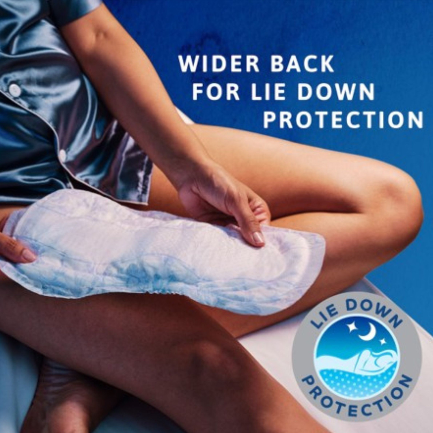 Image of TENA Lady Protect+ Maxi Night Incontinence Pads | 12H Dryness | 6 Units x 2 Adult Diapers - XL