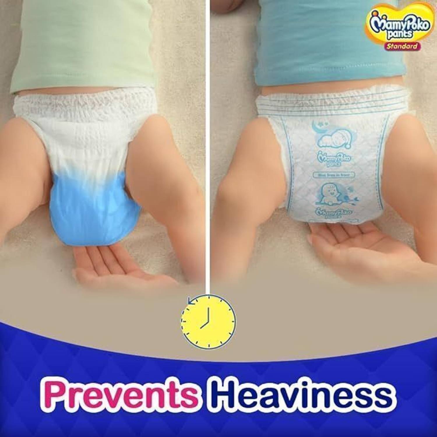 MamyPoko Standard Baby Diaper Pants XL, Pack of 2 - Image 3