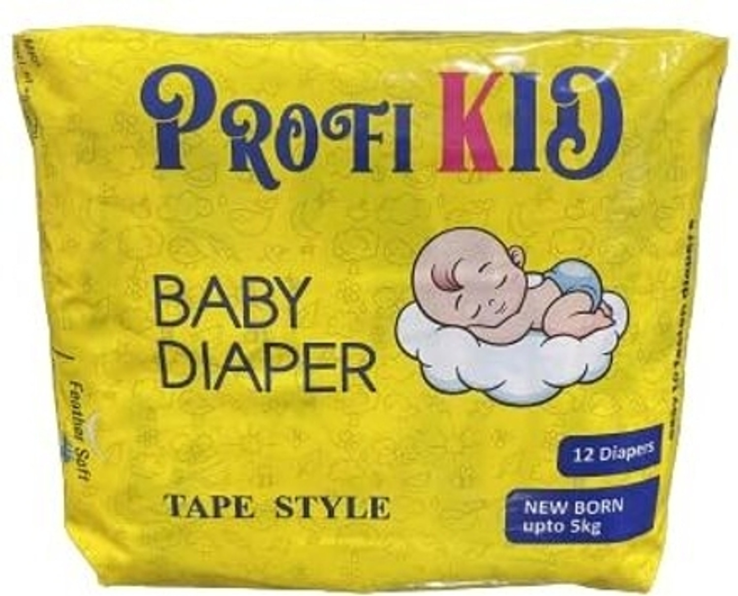 Image of ProfiKID Baby Diaper Pants Extra Small Adjustable Fit With Chemical Free Pant Diapers - XS