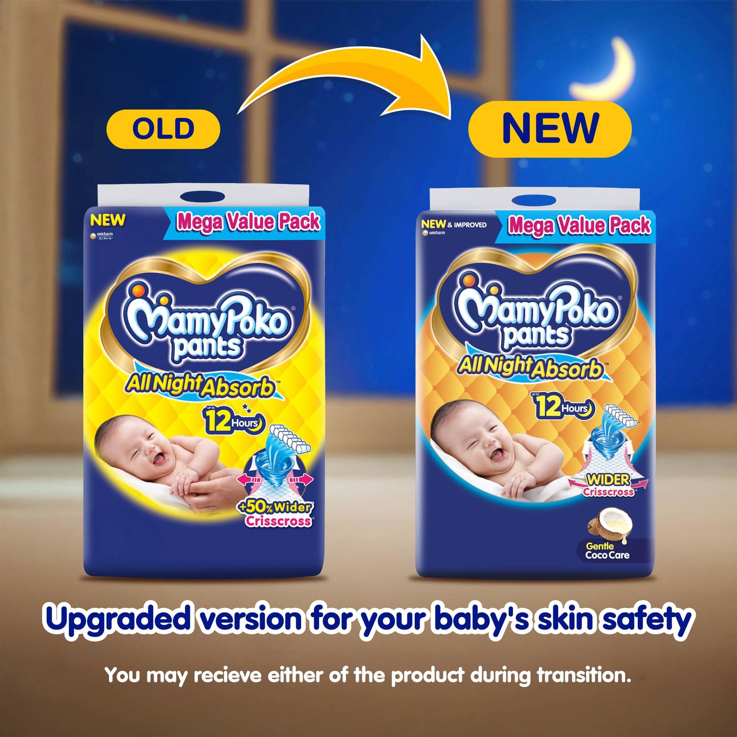 MamyPoko All Night Absorb Diapers Large Size 14 kg - Image 4