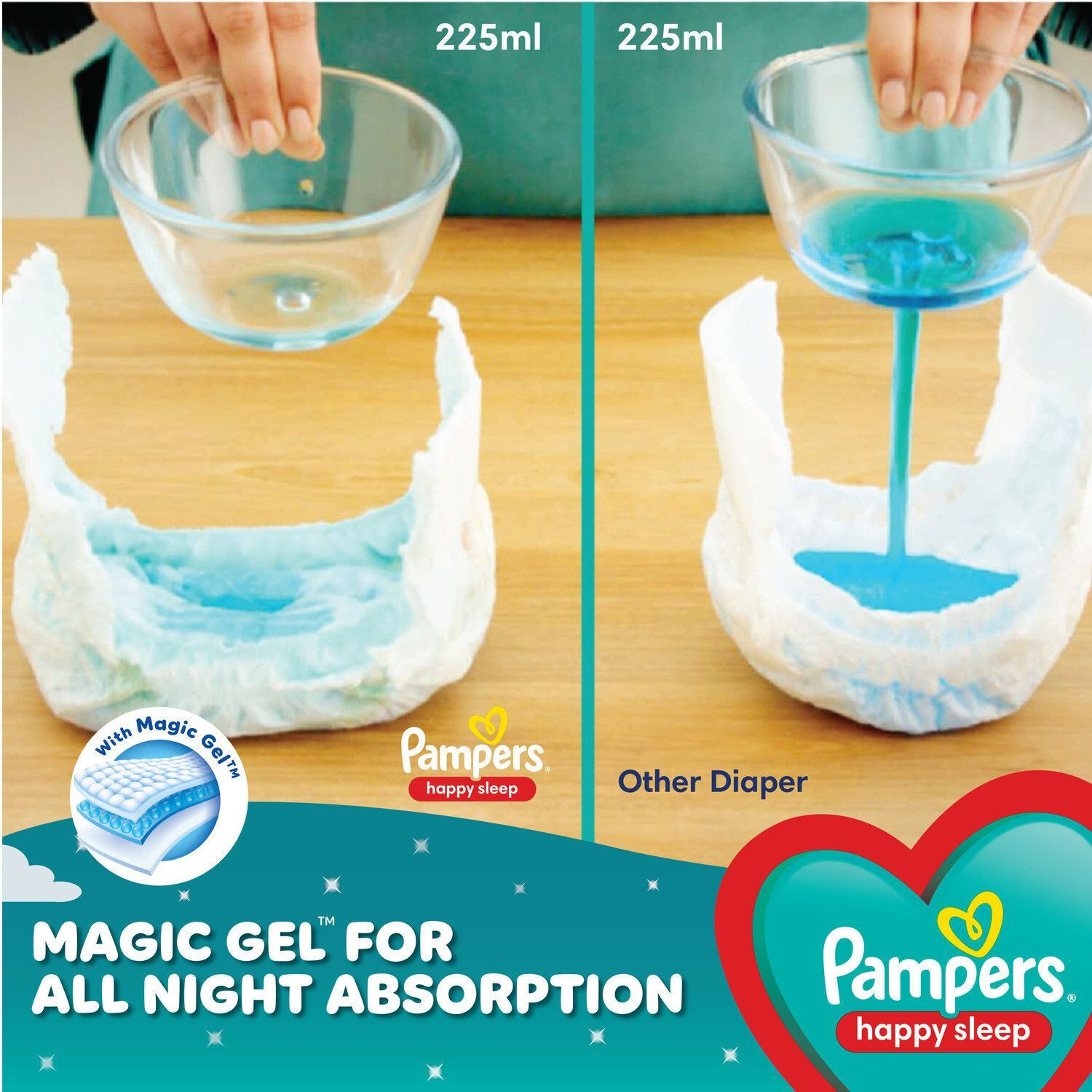Image of Pampers Baby Diapers-M Size(Pack of 1)-25N769 Pant Diapers - M