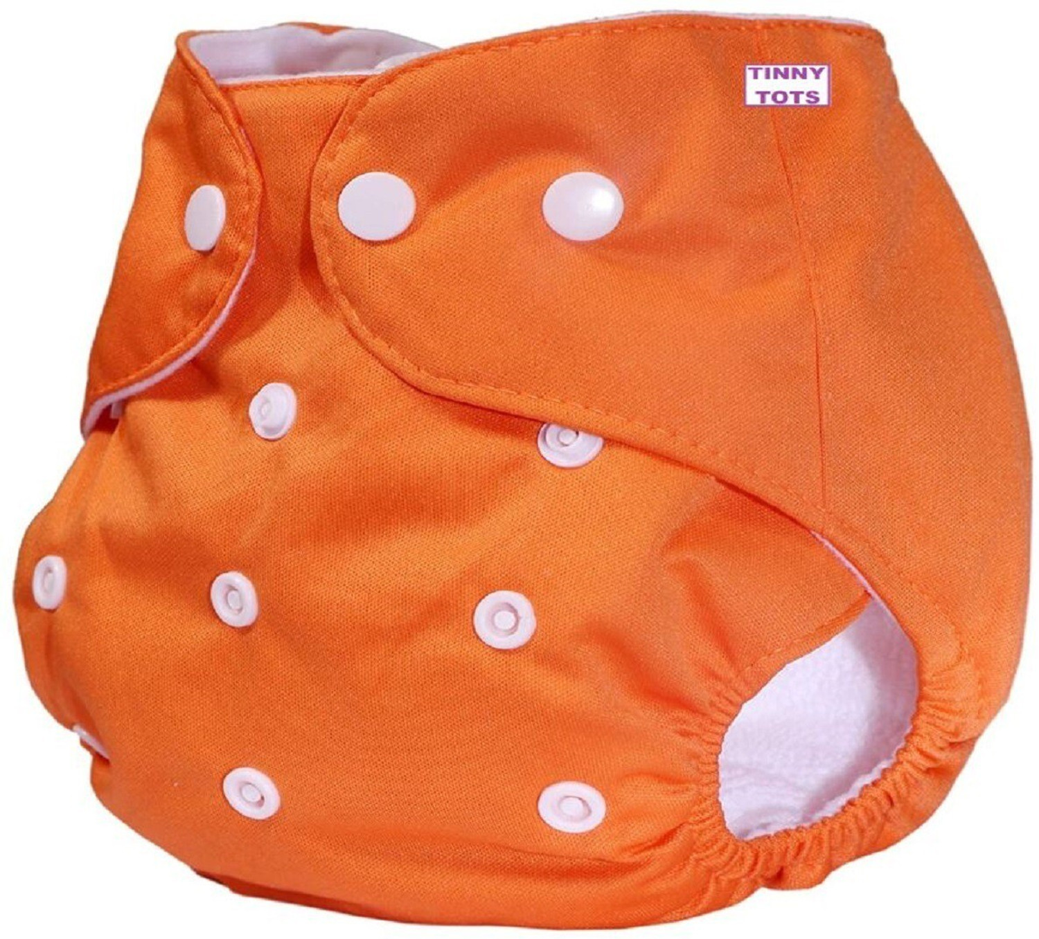 Image of TINNY TOTS Premium Quality Pack of 3 Pocket Button Style Baby Reusable Cloth Diaper Nappies (Without Inserts) Washable Quick-Dry Adjustable All-In-One Diapers Wetfree Fashionable Trendy For New Borns /Toddlers /Infants /New Borns(0-14 Months,;BYO Pant Diapers - S