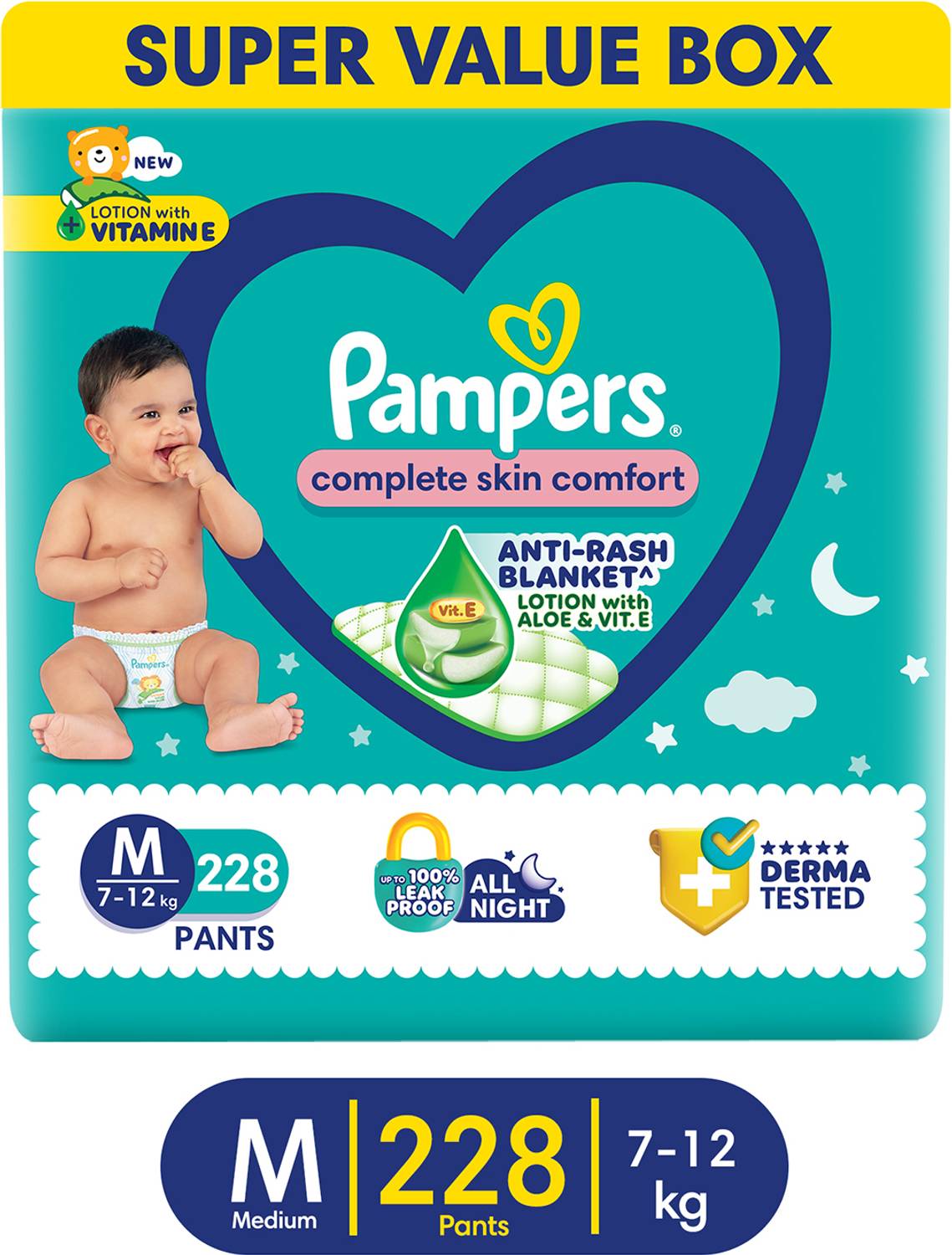 Pampers Complete Skin Comfort Pants, M - Image 2