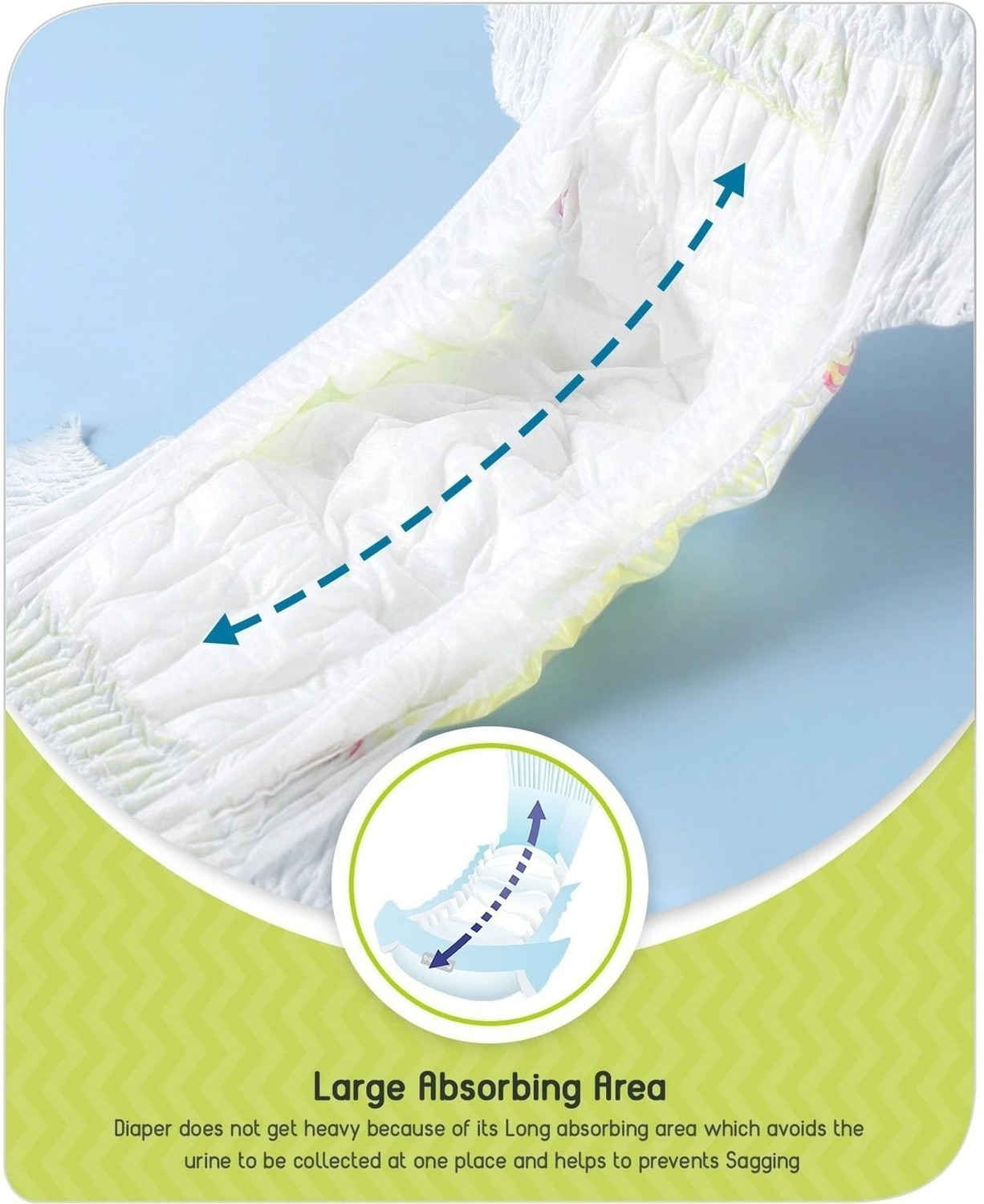 Image of babyhug Pant Style Diaper Large LSize - 62 Pieces Pant Diapers - L (62 Pieces)