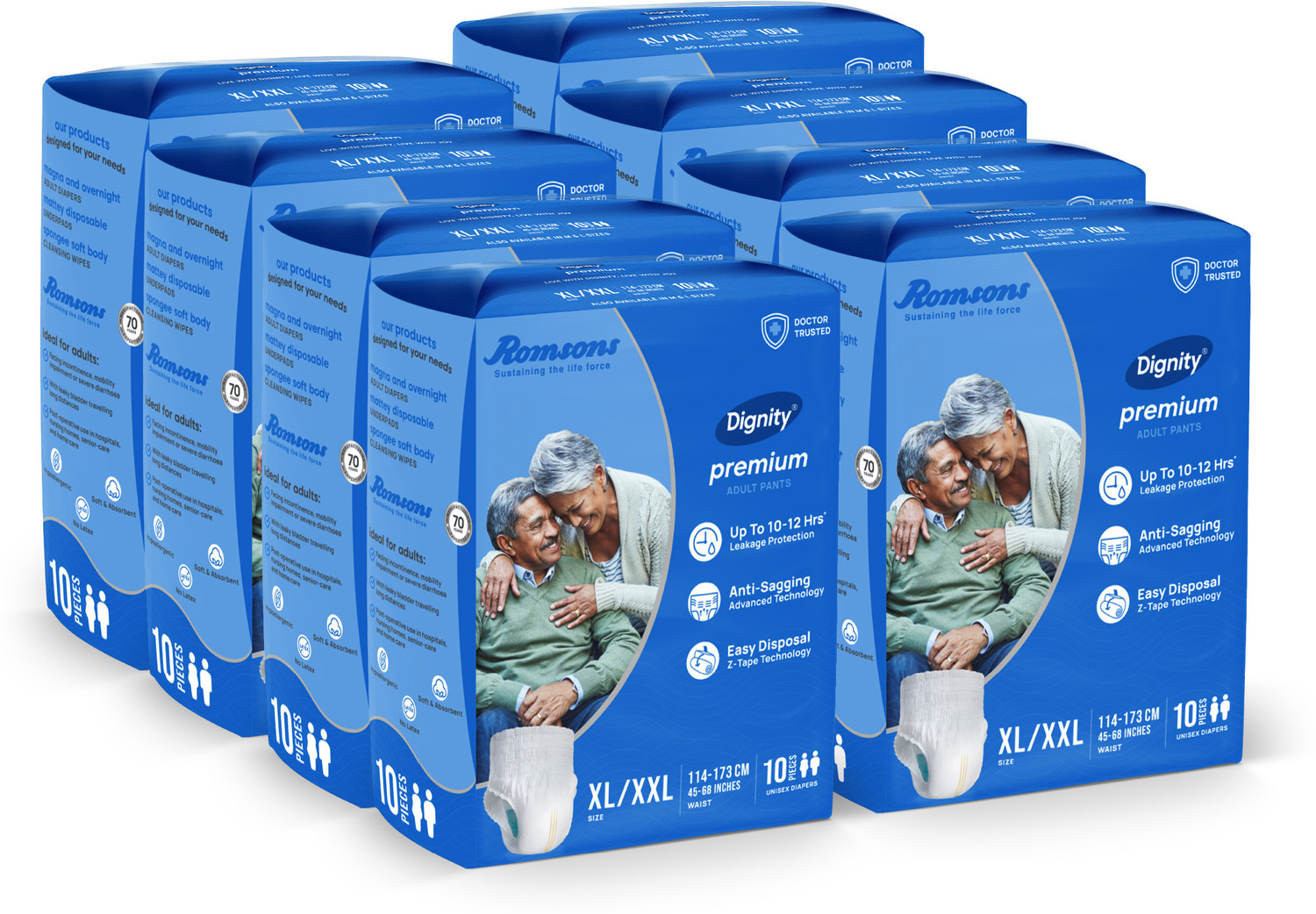 Image of DIGNITY Premium Pant Style Adult Diapers - XL - XXL