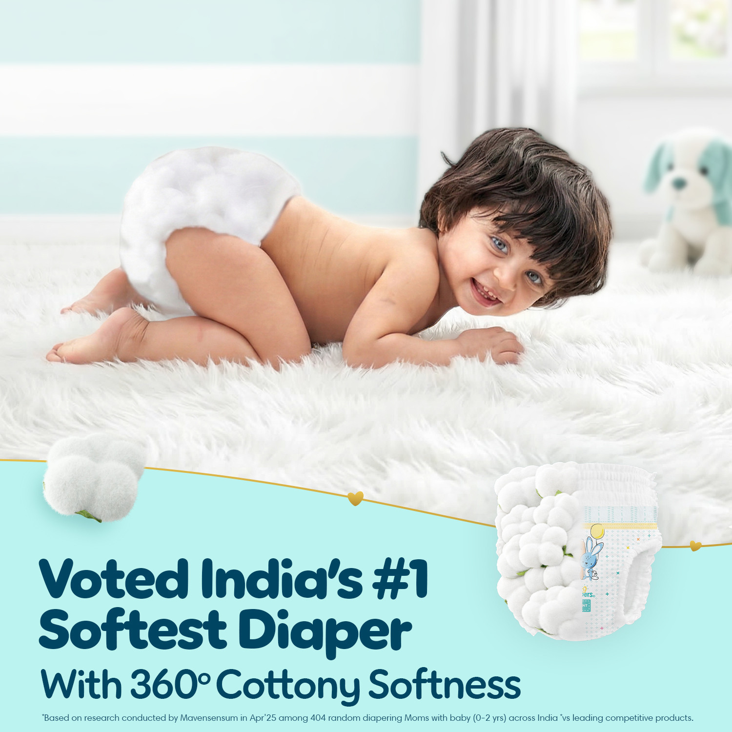 Image of Pampers Premium Care Pant Diapers - M