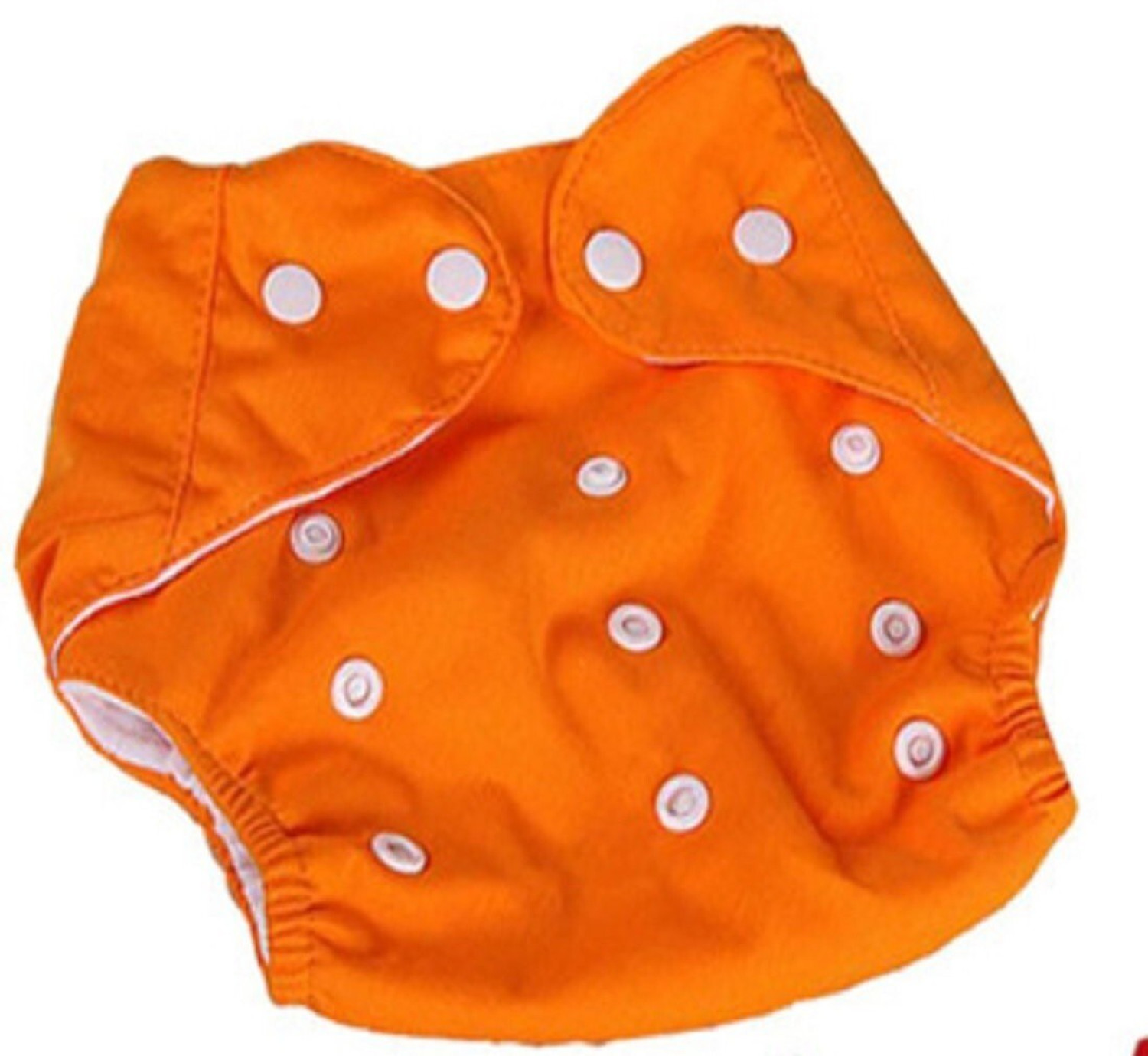 Image of TINNY TOTS Premium Quality Pack of 3 Pocket Button Style Baby Reusable Cloth Diaper Nappies (Without Inserts) Washable Quick-Dry Adjustable All-In-One Diapers Wetfree Fashionable Trendy For New Borns /Toddlers /Infants /New Borns(0-14 Months,;BYO Pant Diapers - S
