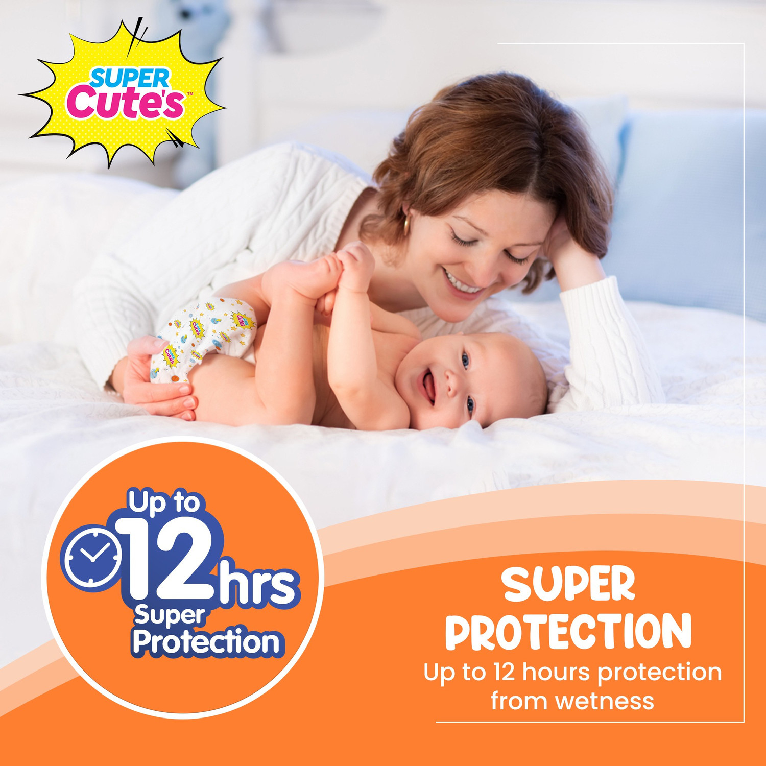 Image of Super Cute's | Wonder Pullups | Pant Style Premium Diaper | For Superior Absorption Pant Diapers - L