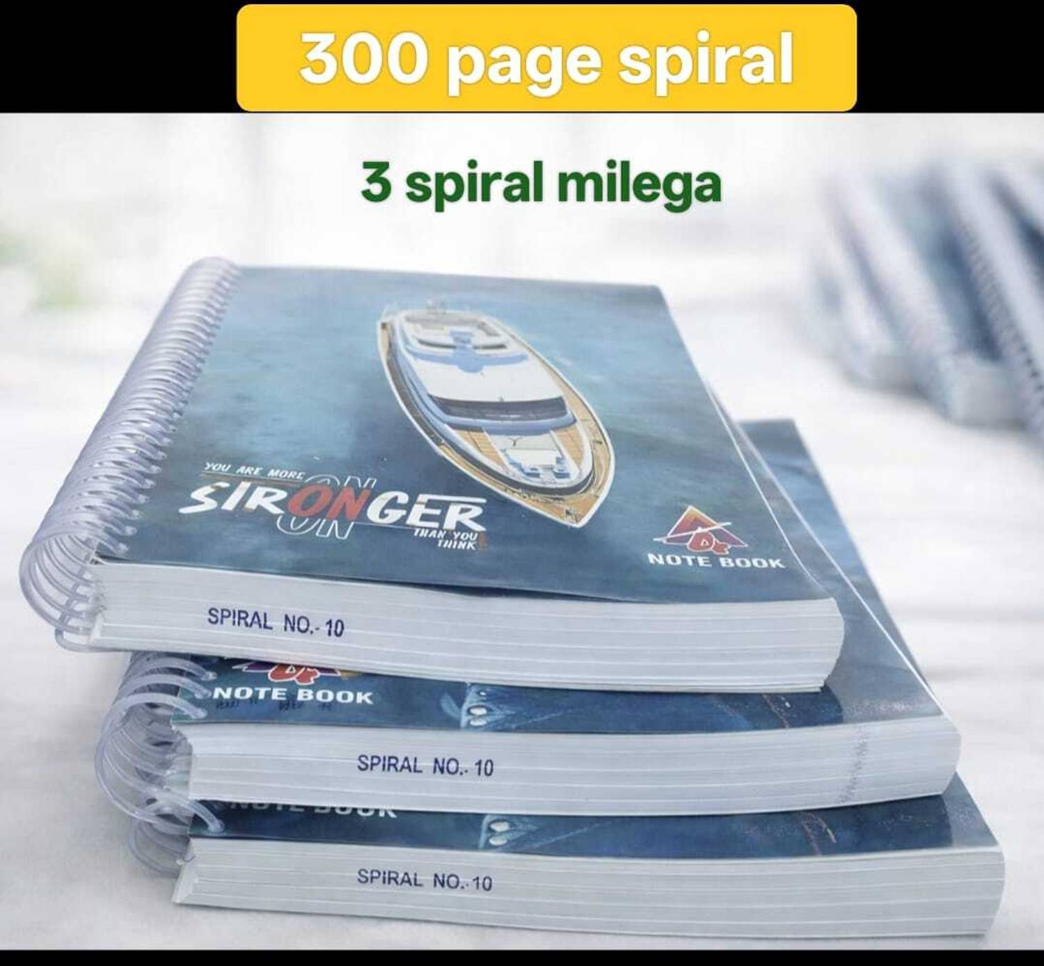 City King Economy A4 Notebook Ruled 900 Pages - Image 3