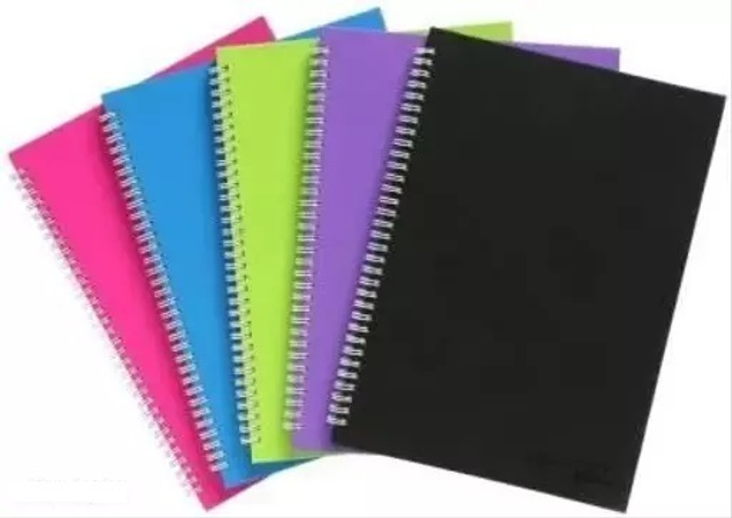 Image of UNIQPAL Set of 5 A4 Notebook Ruled 200 Pages