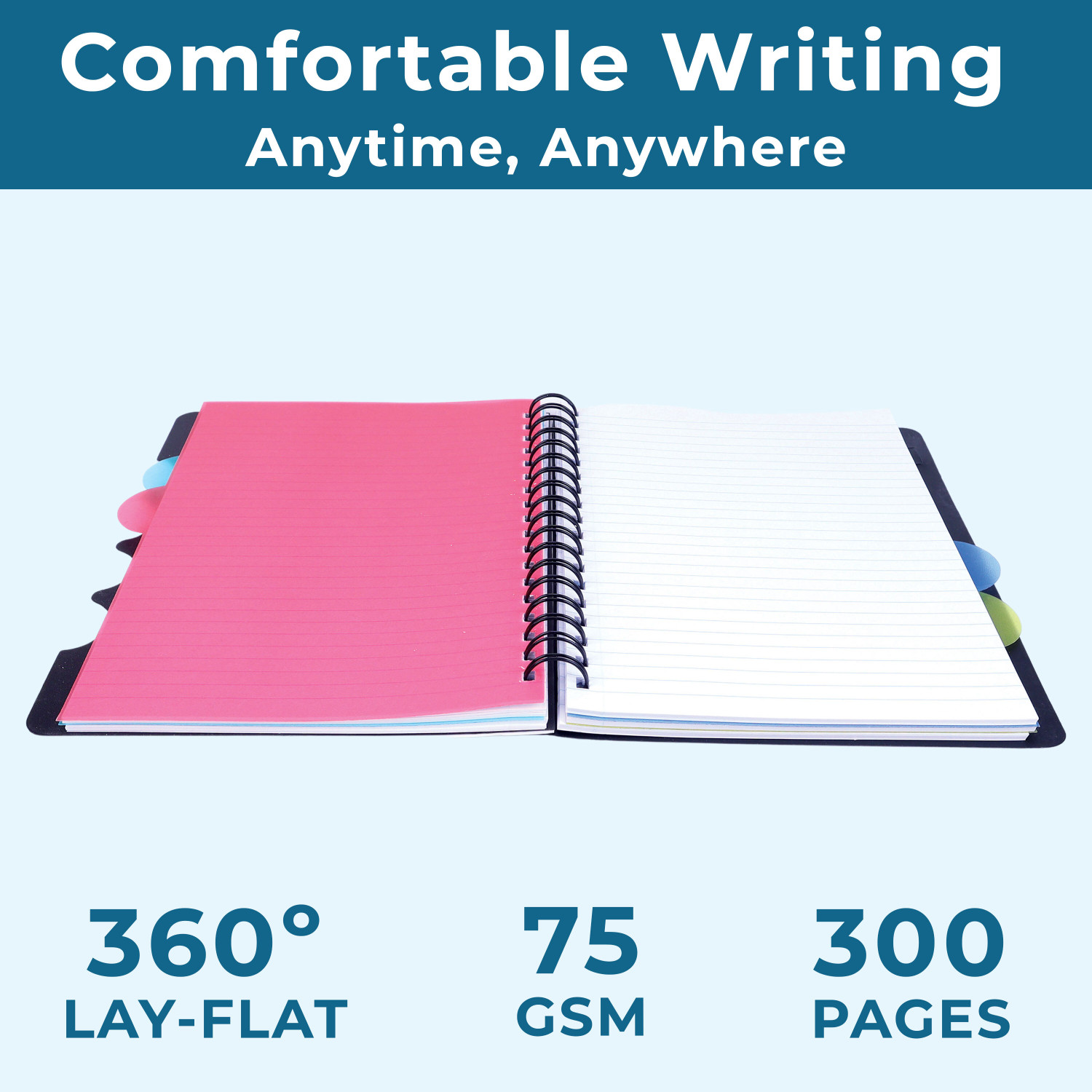 Image of foru Premium 5 Subject B5 Notebook Single 300 Pages