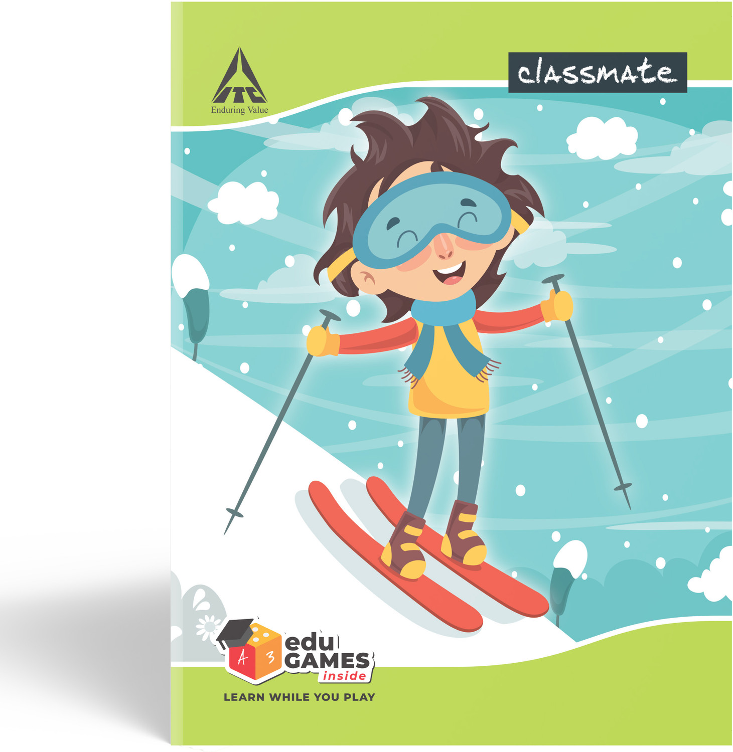 Image of Classmate Notebook Book-size Notebook Double Lines 172 Pages