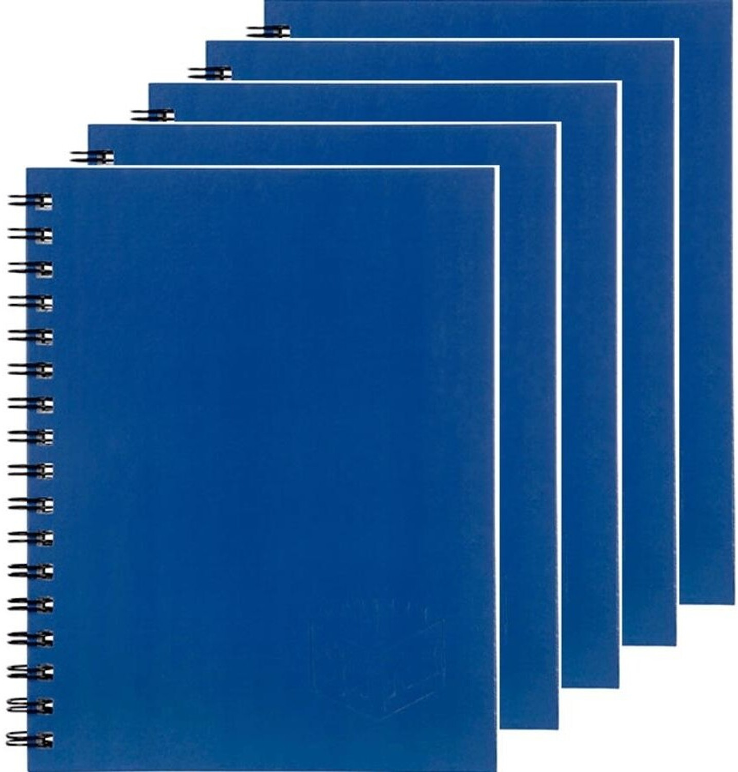 Image of ACCENT Plastic Cover Notebook A4 plain 200 pages per Notebook ( Pack of 5) A4 Notebook Unruled 200 Pages