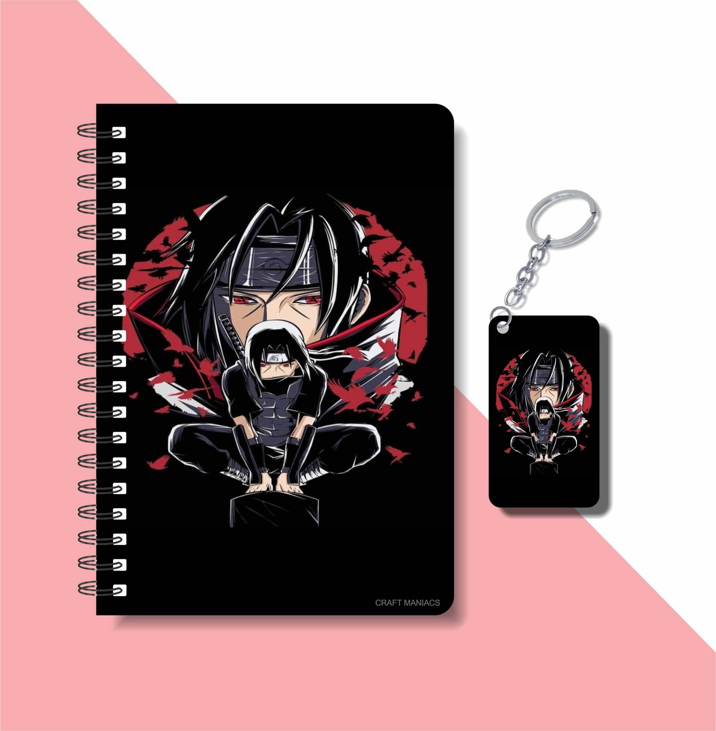Craft Maniacs ITACHI UCHIHA COLLECTION A5 Ruled Diary 160 Pages