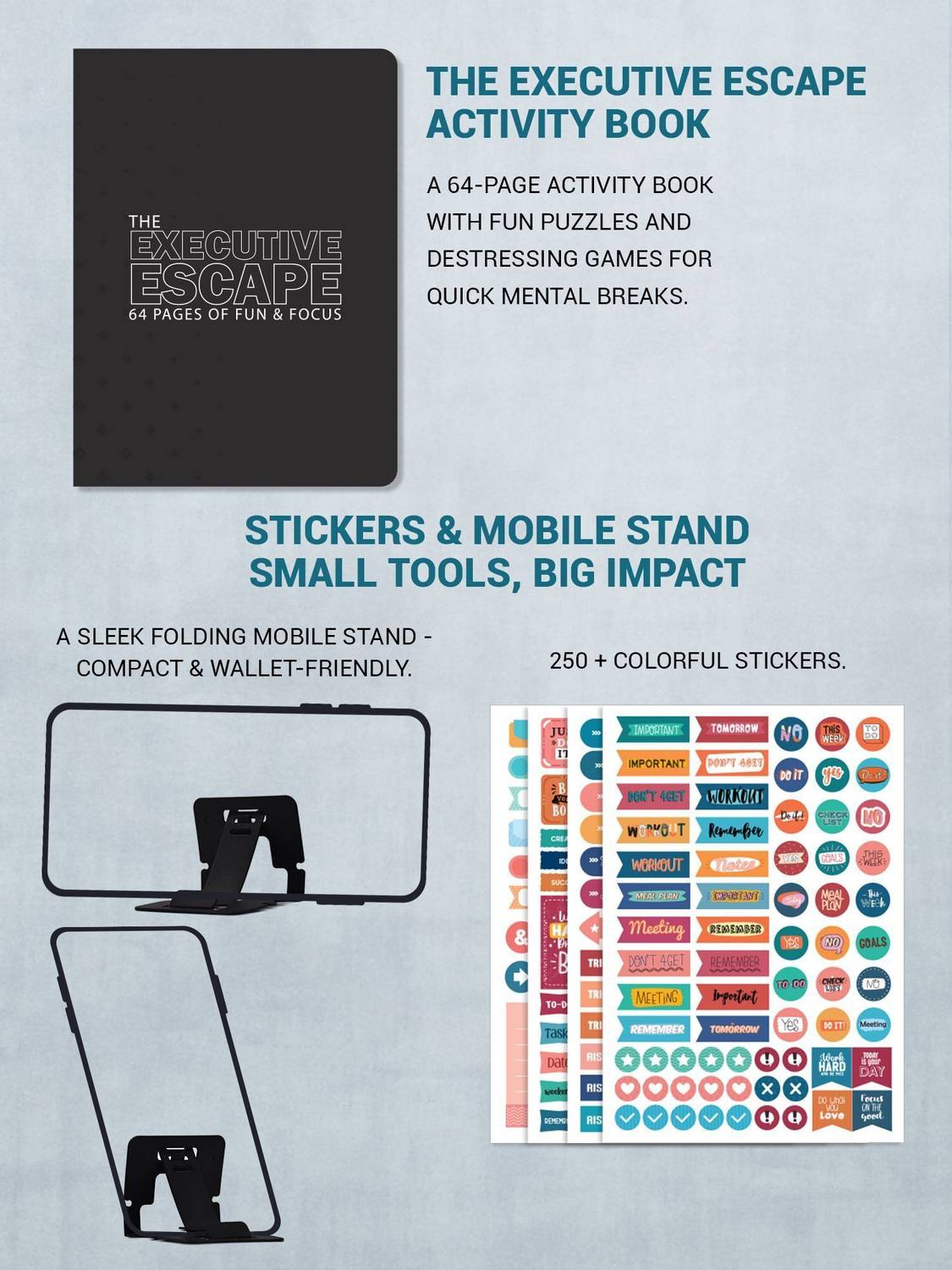 Doodle A5 Planner Ruled 288 Pages Blue - Image 4