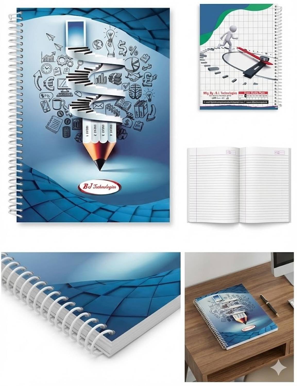 UNIQPAL A4 Notebook RULED 200 Pages - Image 4