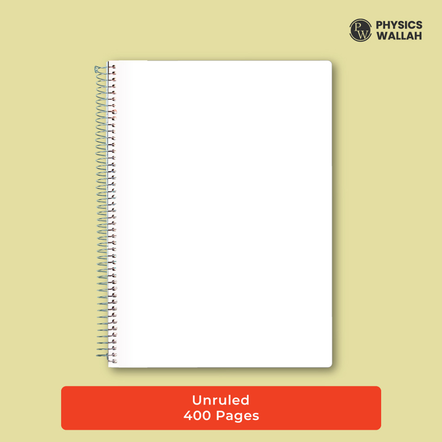 Image of PW Theme - science A4 Notebook Unruled 400 Pages
