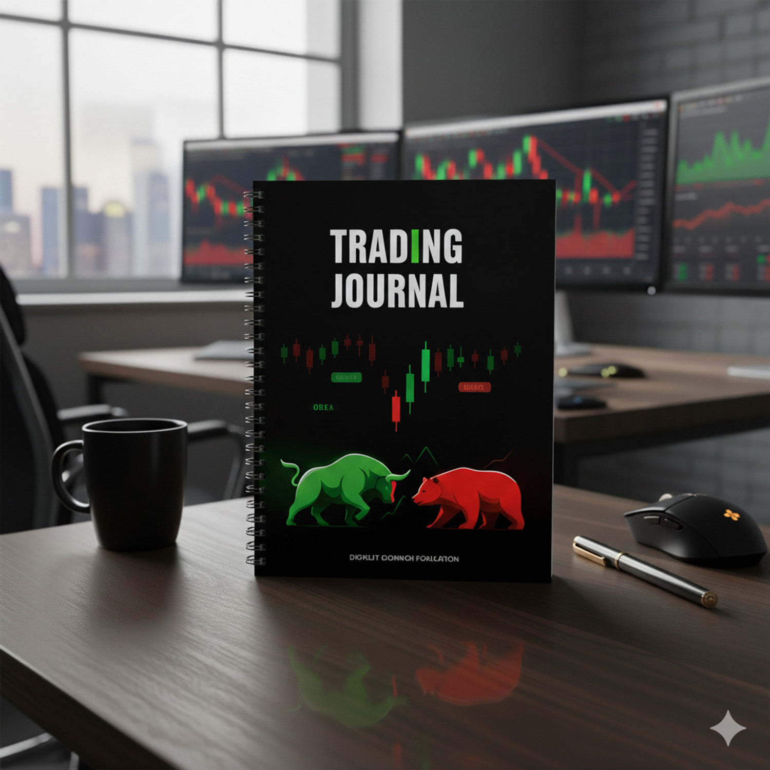 Image of DropoutEngineer Trading Journal Diary and Stock Market Trading Diary Notebook Trading book A5 Journal Track Entry, Stop Loss, Profit & Loss, Notes 137 Pages