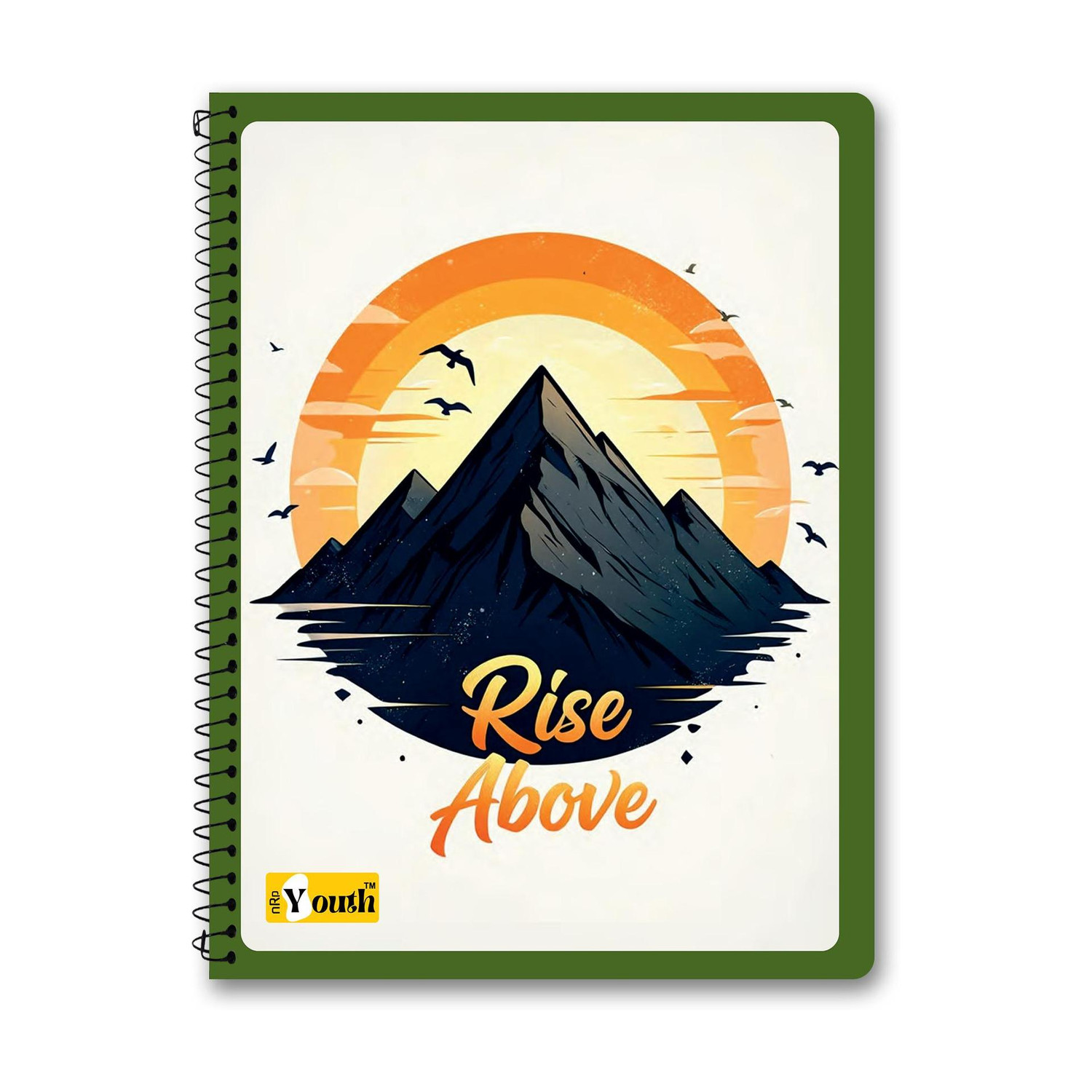 Image of NRP Youth (240 X 180 mm) Spiral B5 Notebook Unruled 180 Pages