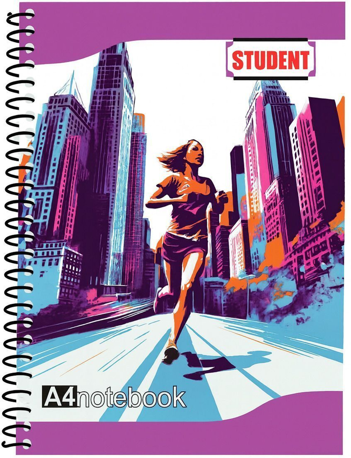 Image of TBF Spiral A4 Notebook Yes 200 Pages