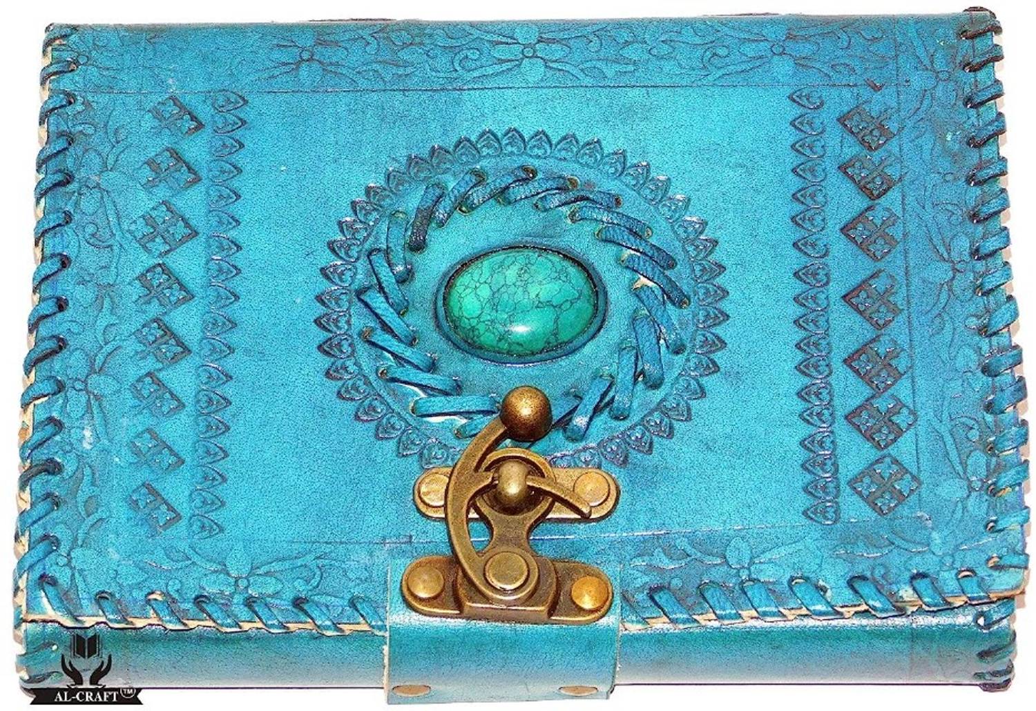alcraft 7x5 A5 Journal Handmade Leather 220 Pages
