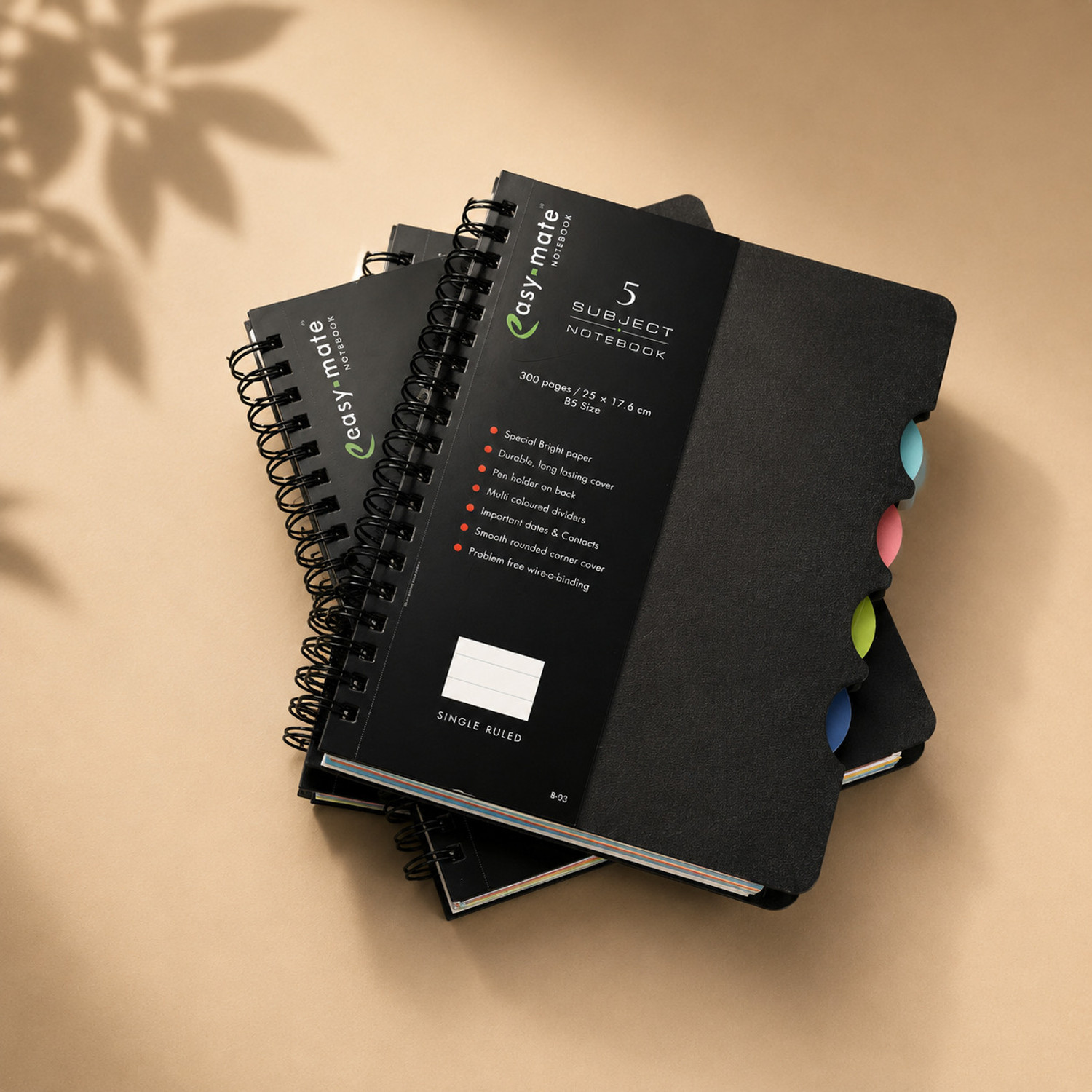 Image of foru Premium 5 Subject B5 Notebook Single 300 Pages