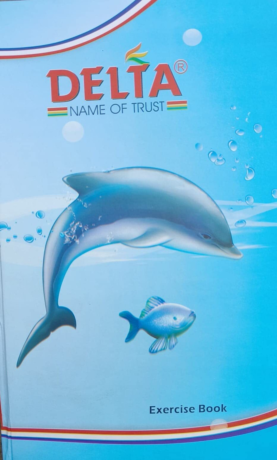Image of First Click Delta Fish Notebook 1 Register (Hard Bound) 480 Page Size : 20 x 32 cm Book-size Notebook RULED 480 Pages